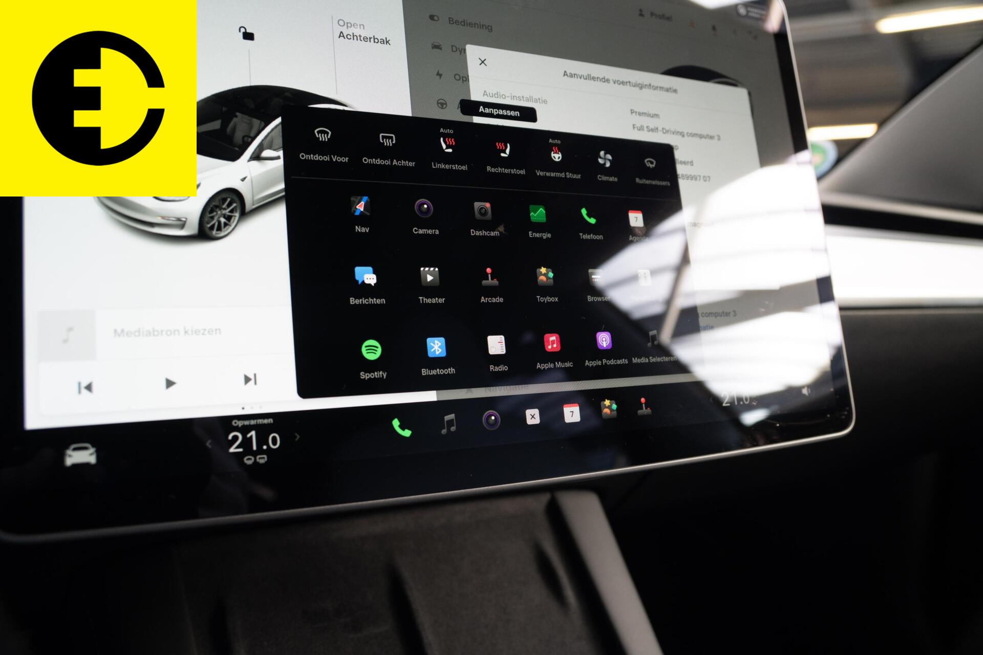 Foto van Tesla Model 3