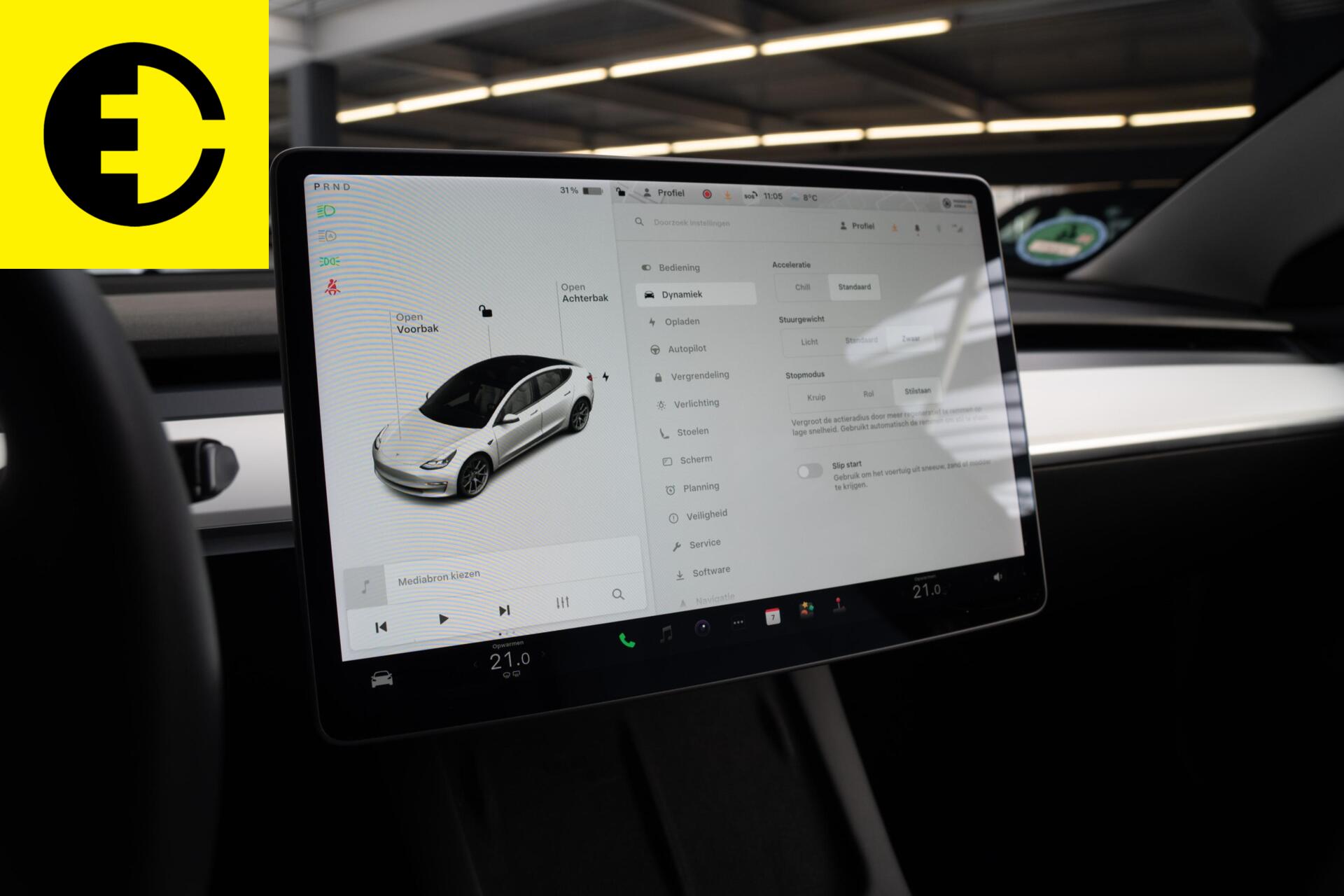 Foto van Tesla Model 3