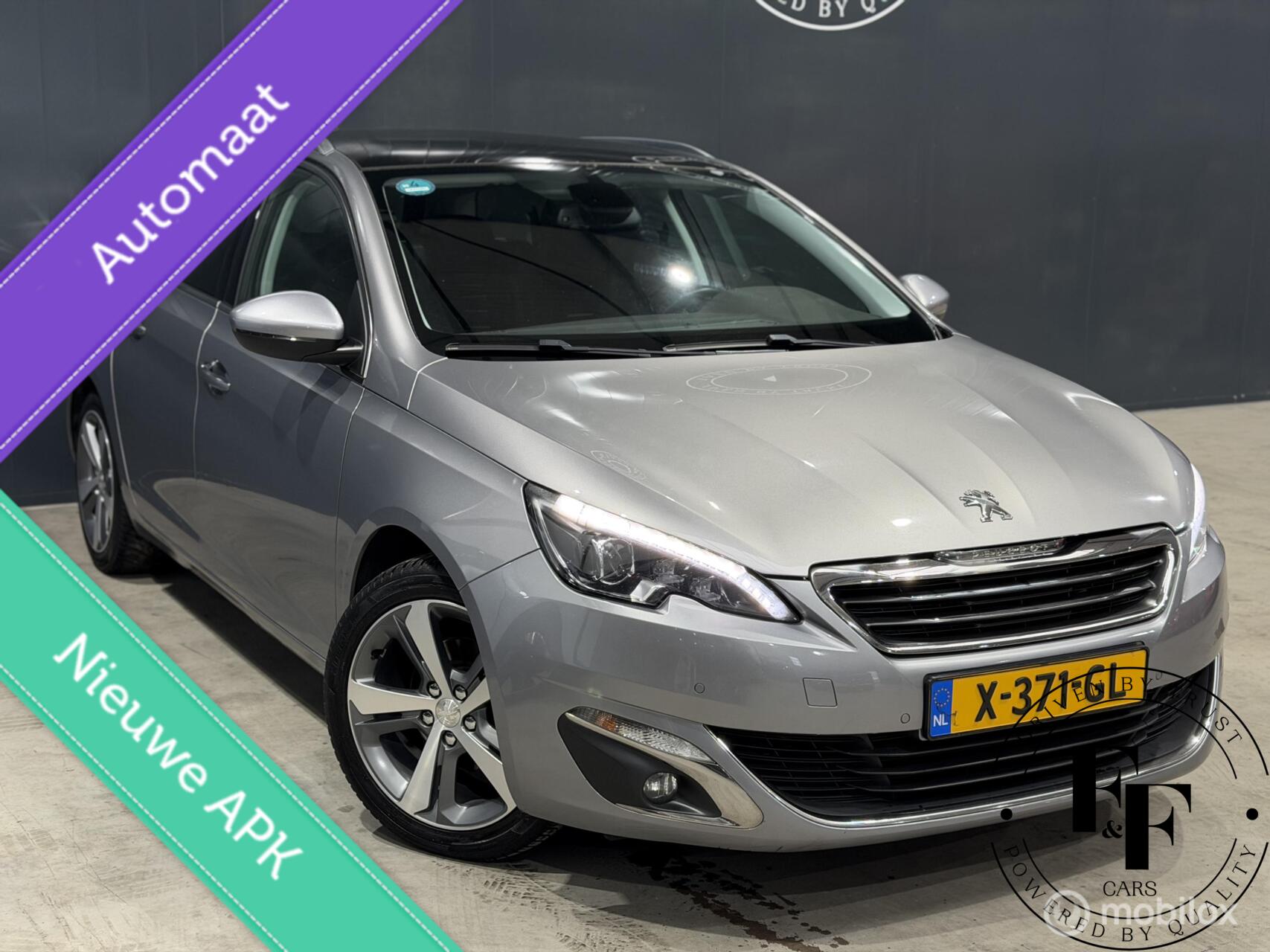 Peugeot 308 1.2 PureTech Active|APK|Automaat|PANO|Cruise|NAVI 2014 - voorkant