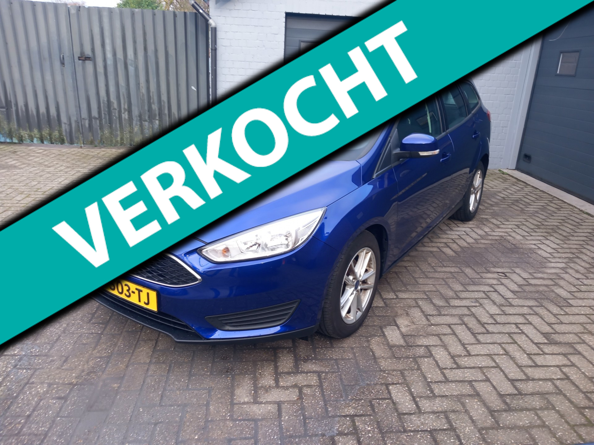 Ford Focus 1.0 Lease Edition,Cruise control,Isofix,Climate control,Lichtmetalen velgen,Distr is resent vervangen 2017 - voorkant