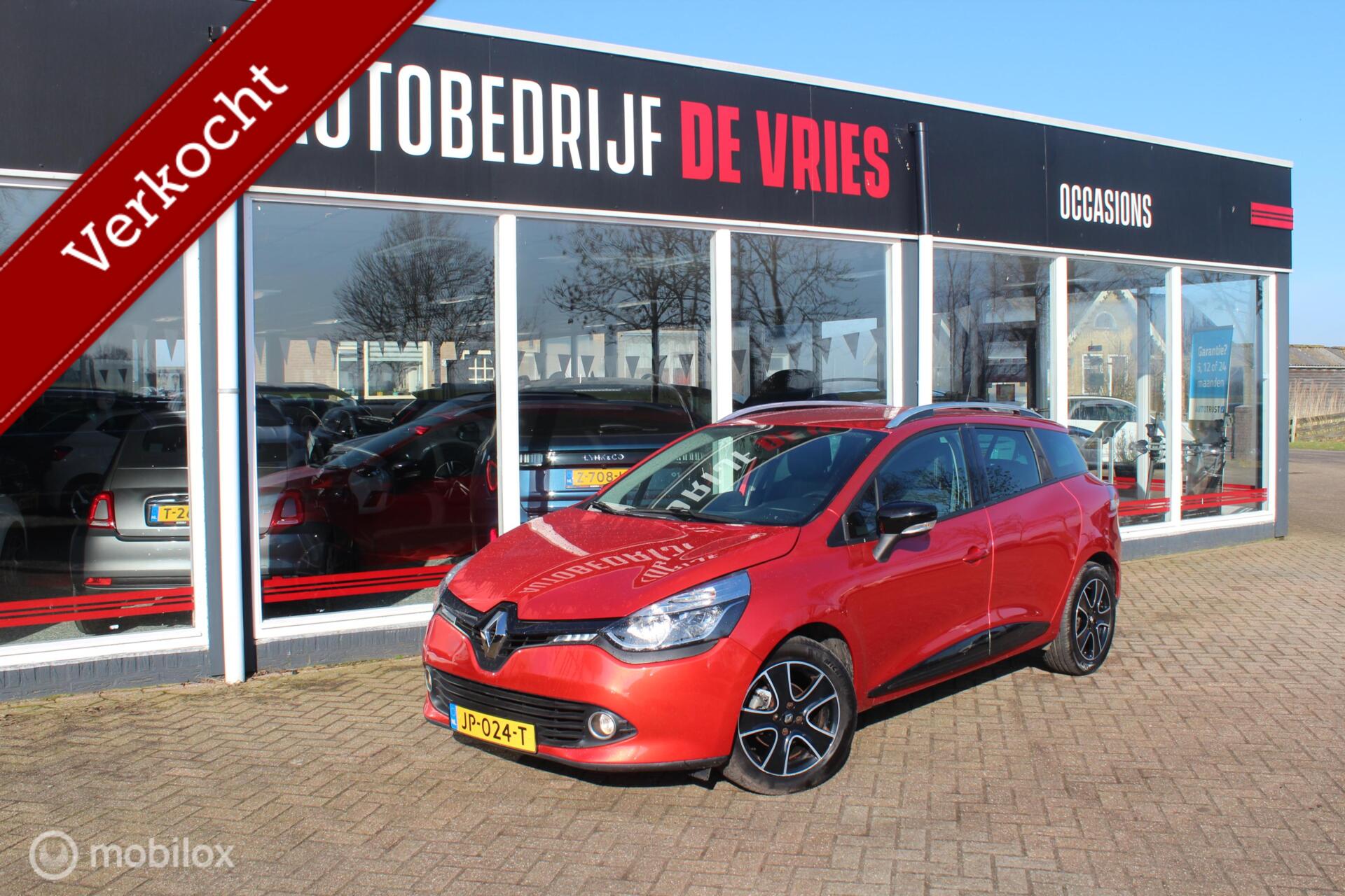 Renault Clio 0.9 TCe Limited Airco/Cruise/Navi/PDC/NAP 2016 - voorkant