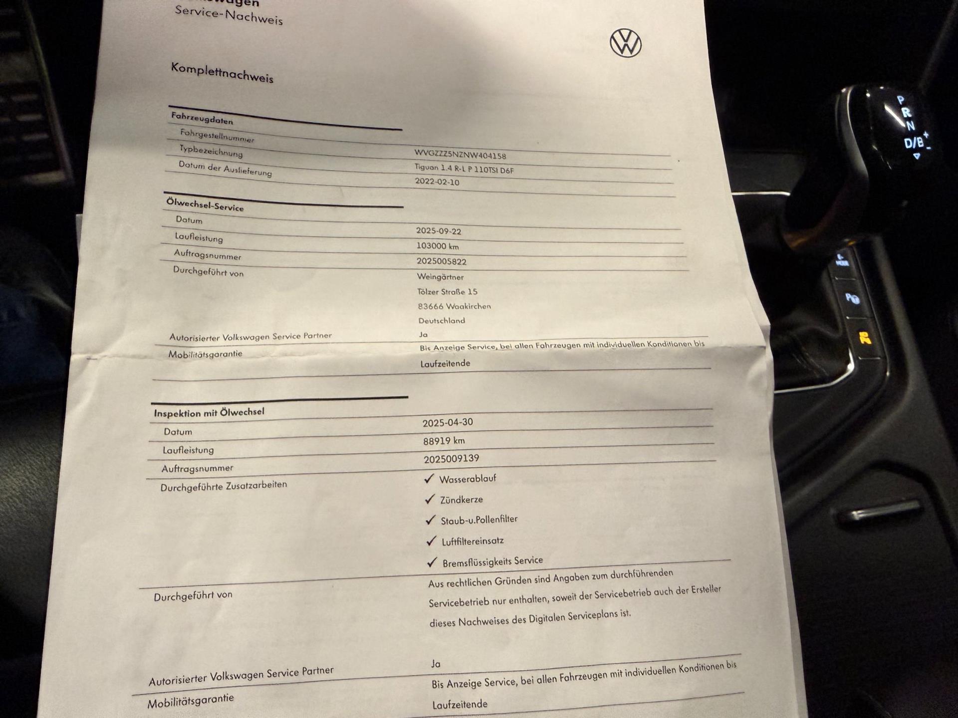 Foto van Volkswagen Tiguan