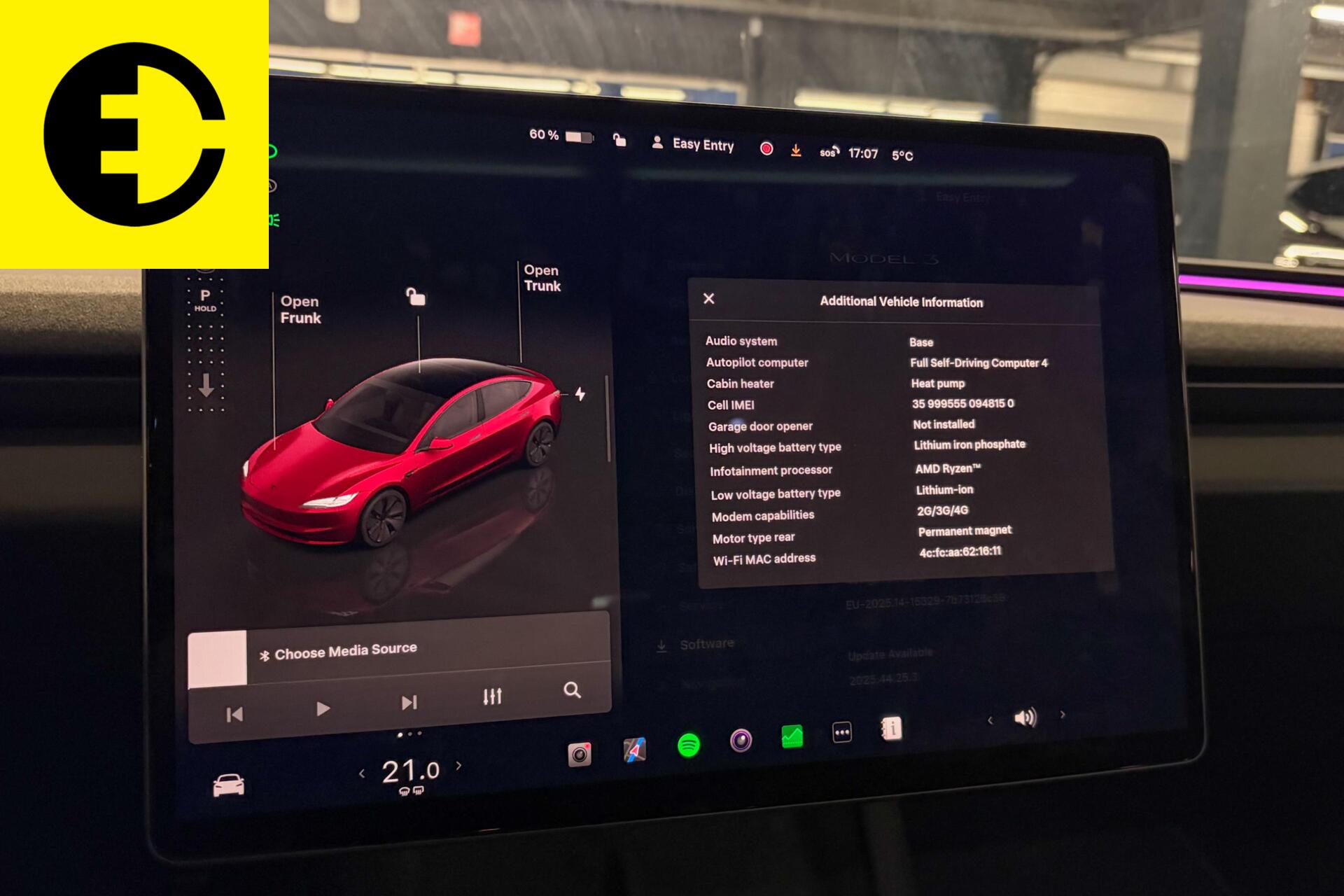 Foto van Tesla Model 3