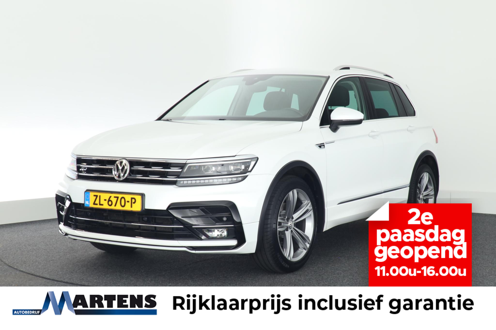 Volkswagen Tiguan 1.4 TSI 150pk DSG R-Line Highline 2018 - voorkant