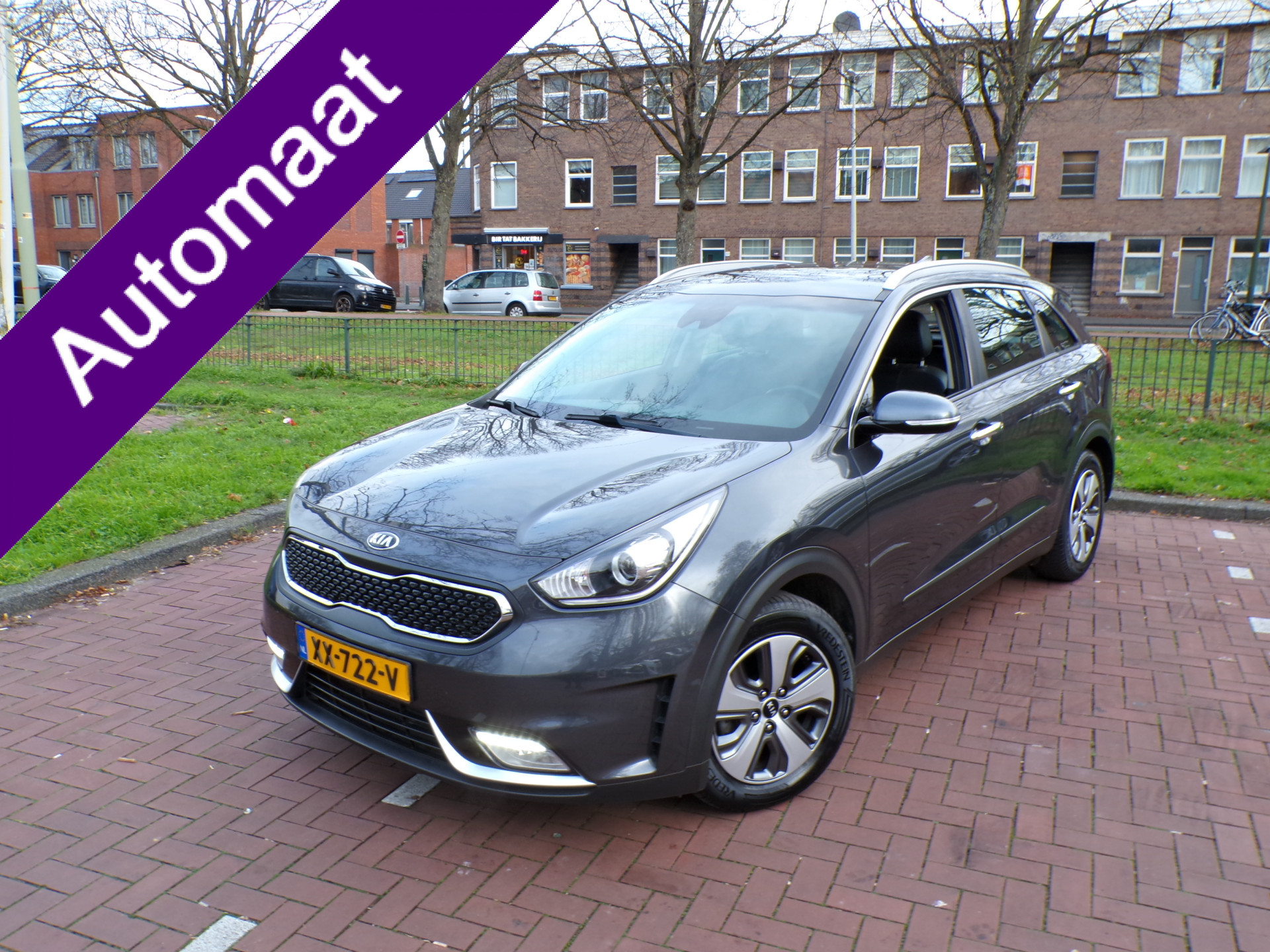 Kia Niro 1.6 GDi Hybrid DynamicLine 2019 - voorkant