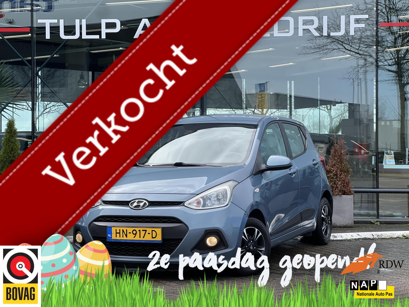 Hyundai I10 1.0i i-Motion Comfort 5 Deurs AC Clima Cruise NAP 2016 - voorkant