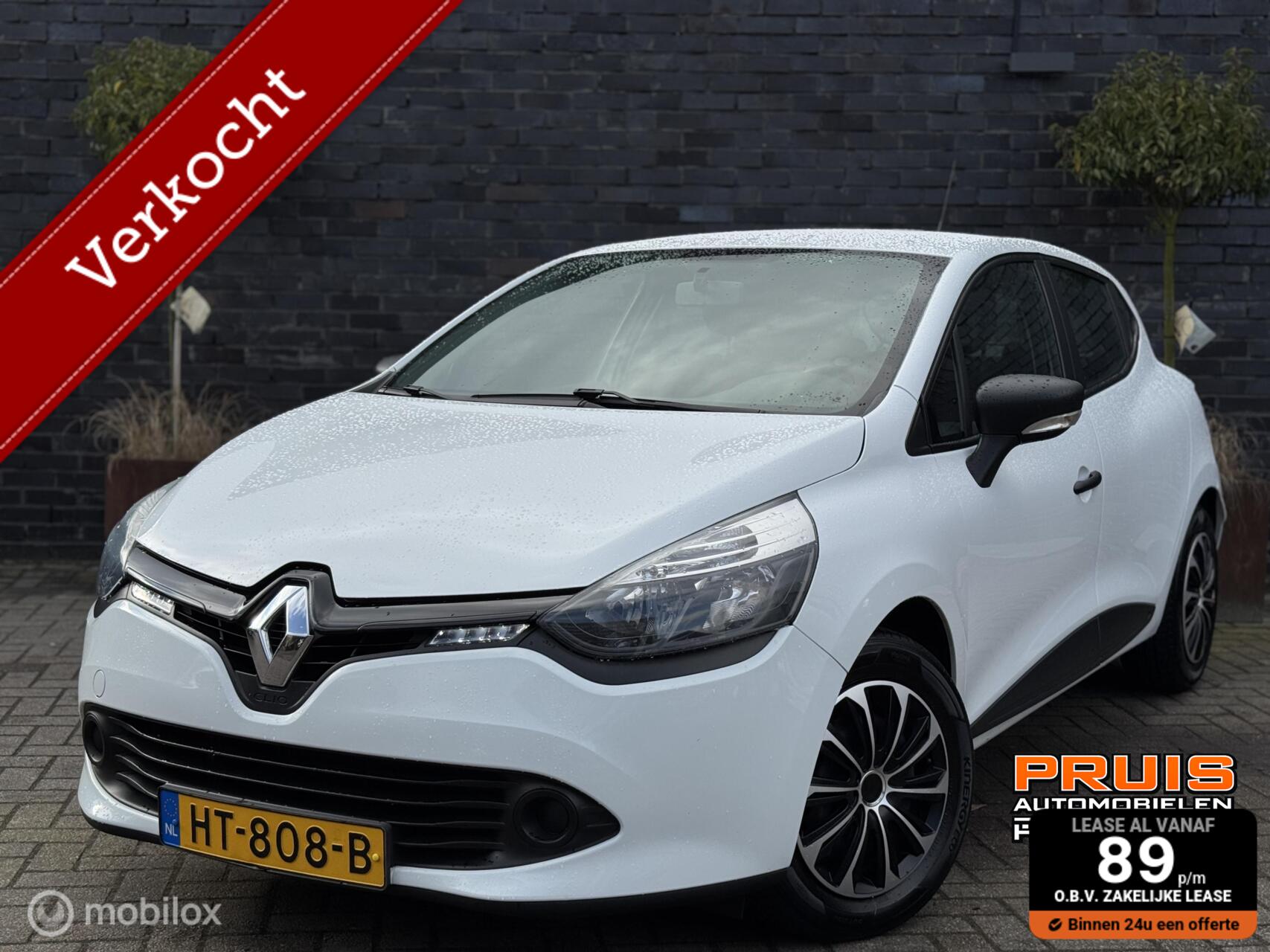 Renault Clio 0.9 TCe  Expression -AIRCO-CC- *INRUIL MOGELIJK* 2016 - voorkant