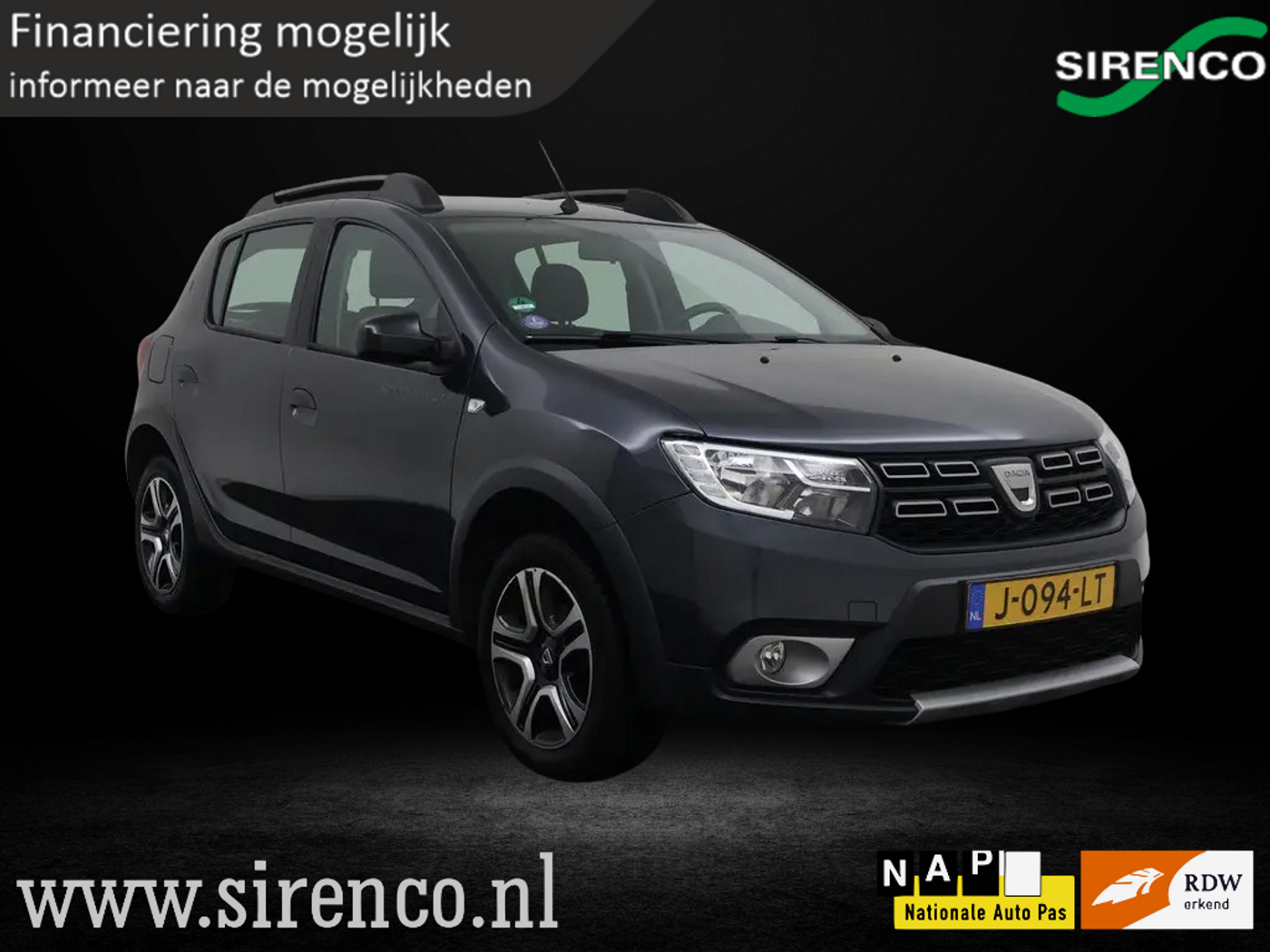 Dacia Sandero 1.0 TCe Bi-Fuel Stepway Serie Limitee 15th Anniv. | climate & cruise control | navigatie | LPG | 2020 - voorkant
