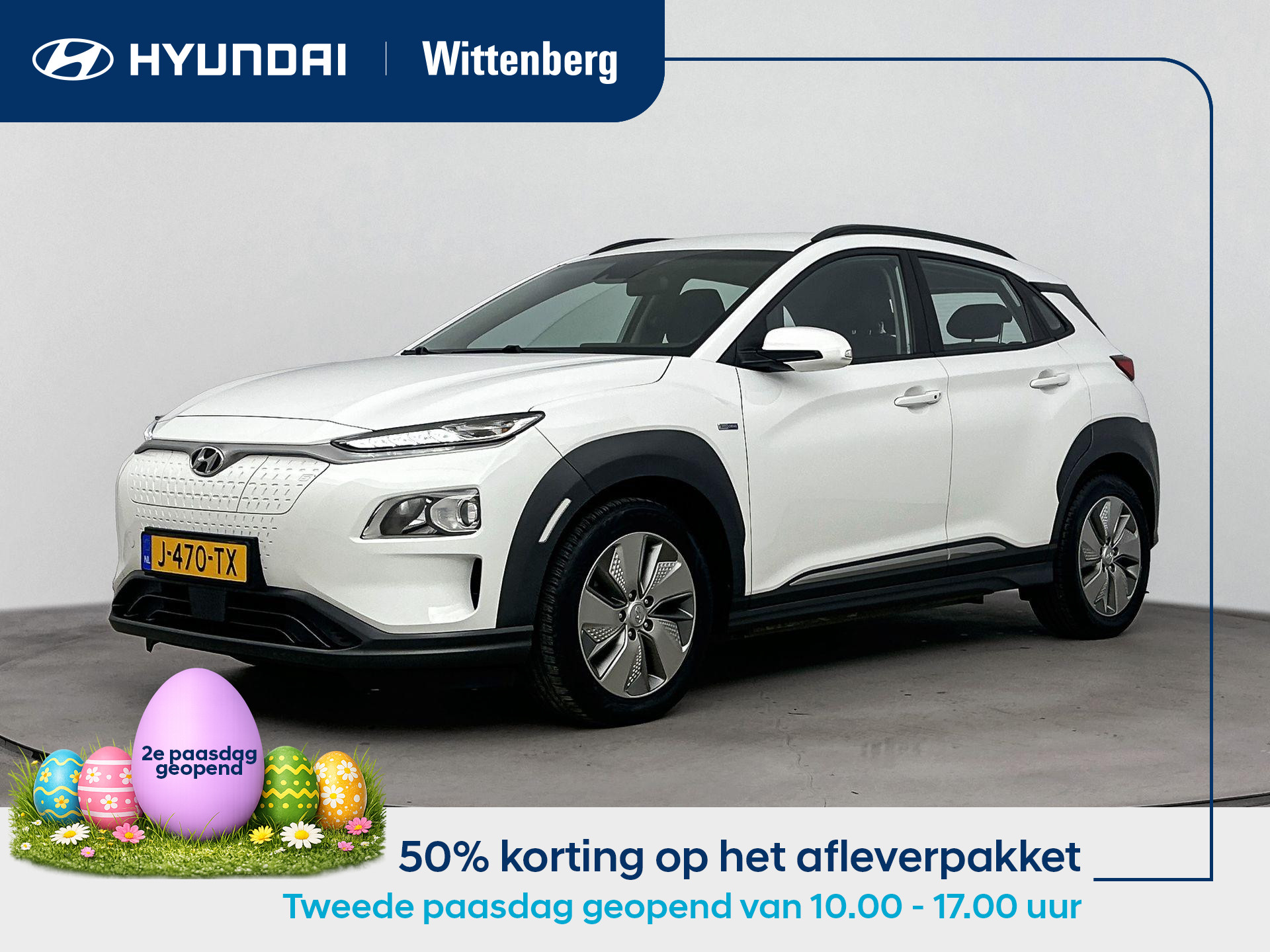 Hyundai Kona EV Comfort 64 kWh 2020 - voorkant