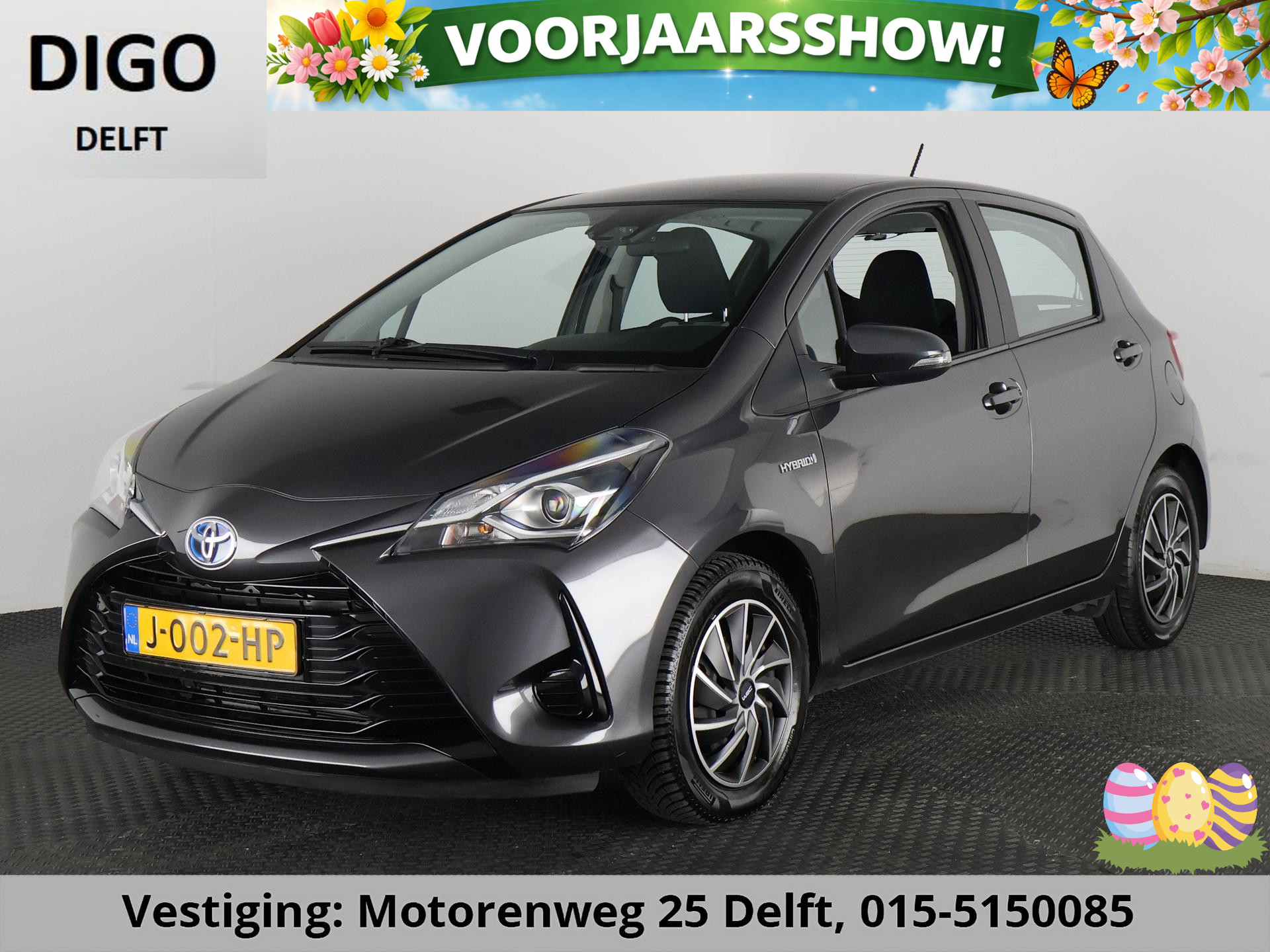 Toyota Toyota Yaris Hybrid 1.5 HYBRID ACTIVE AUTOMAAT GARANTIE 8-2030! 2020 - voorkant
