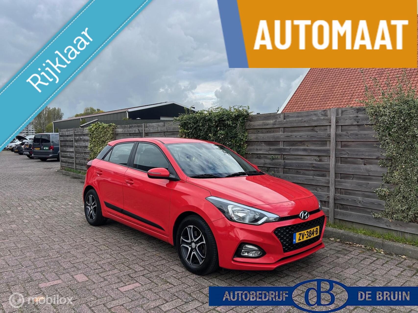 Hyundai I20 1.0 T-GDI Comfort Automaat Leer Apple carplay 2019 - voorkant
