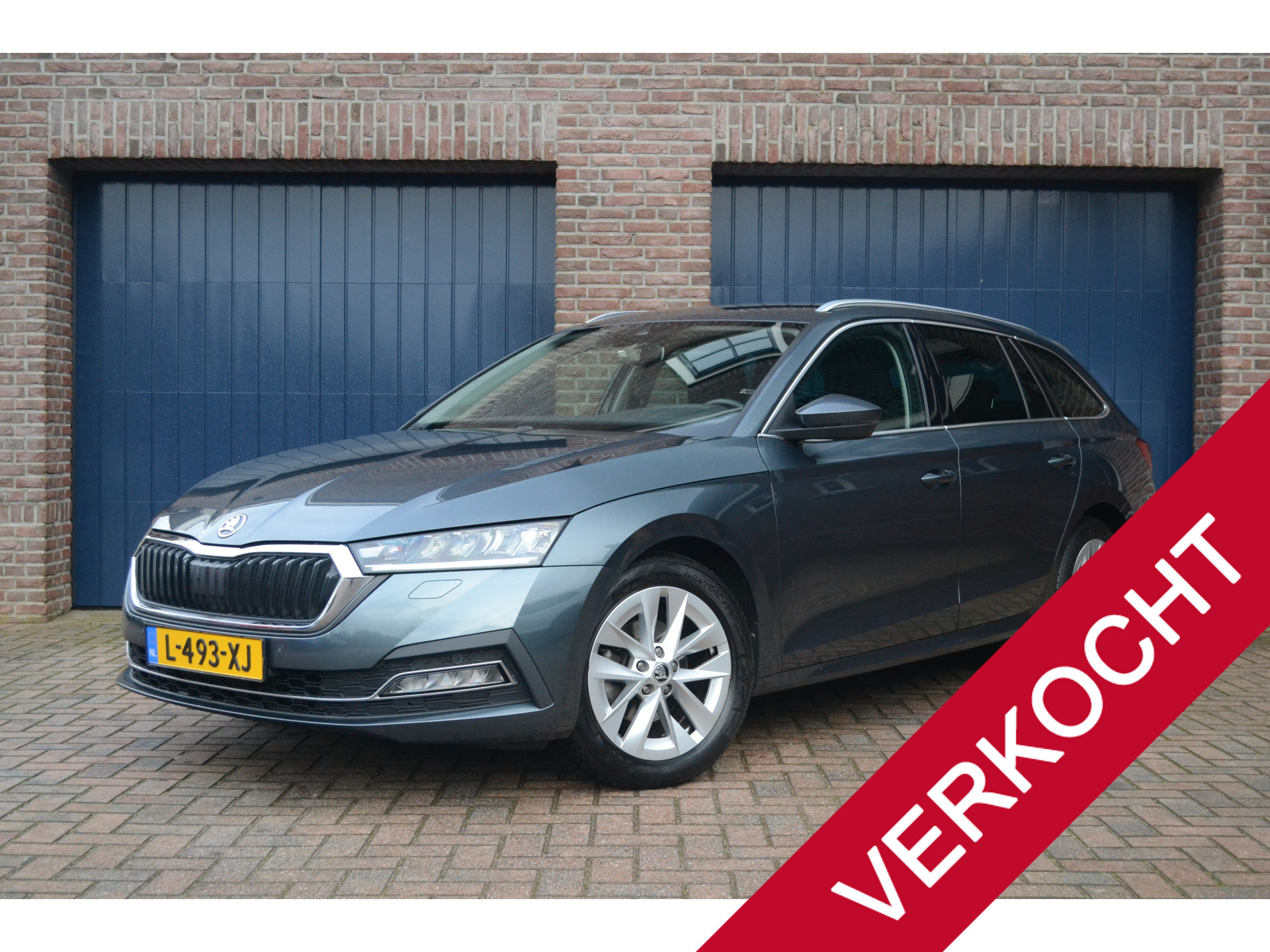 Skoda Octavia 1.0 e-TSI DSG Automaat Business Edition 2021 - voorkant