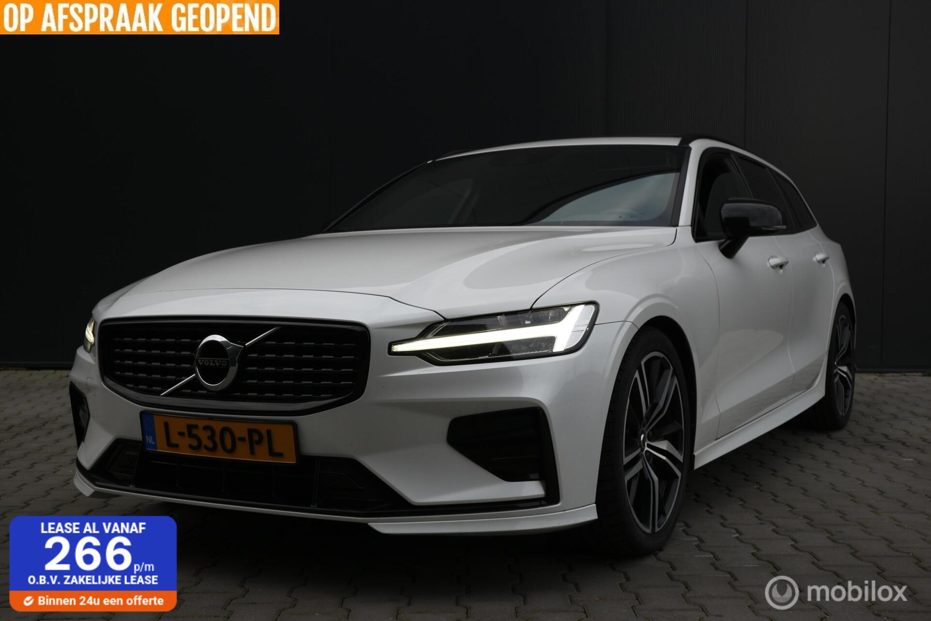Volvo V60 2.0 B4 R-Design 1-STE EIGENAAR/PANORAMADAK/LED/NAP 2021 - voorkant