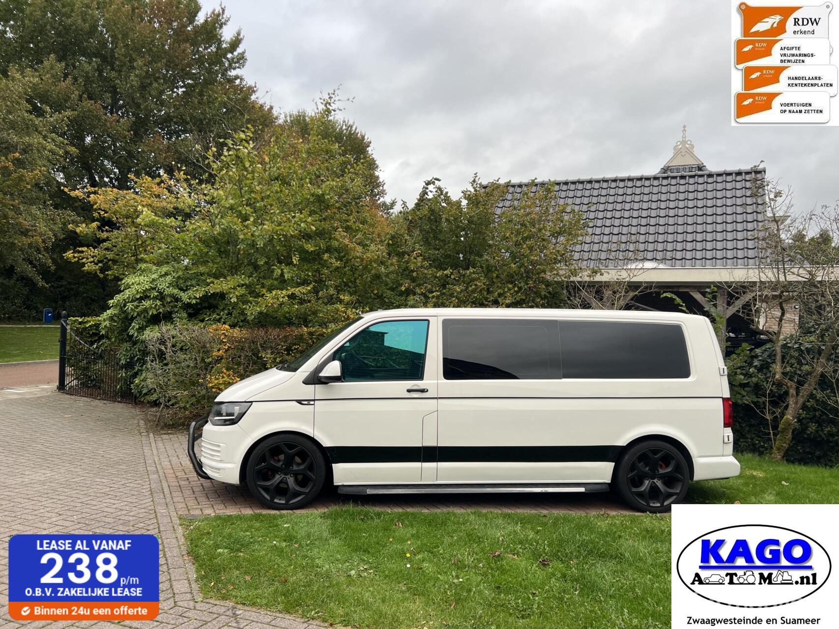 Volkswagen Transporter 2.0 TDI L2H1 DC Comfortline 2016 - voorkant