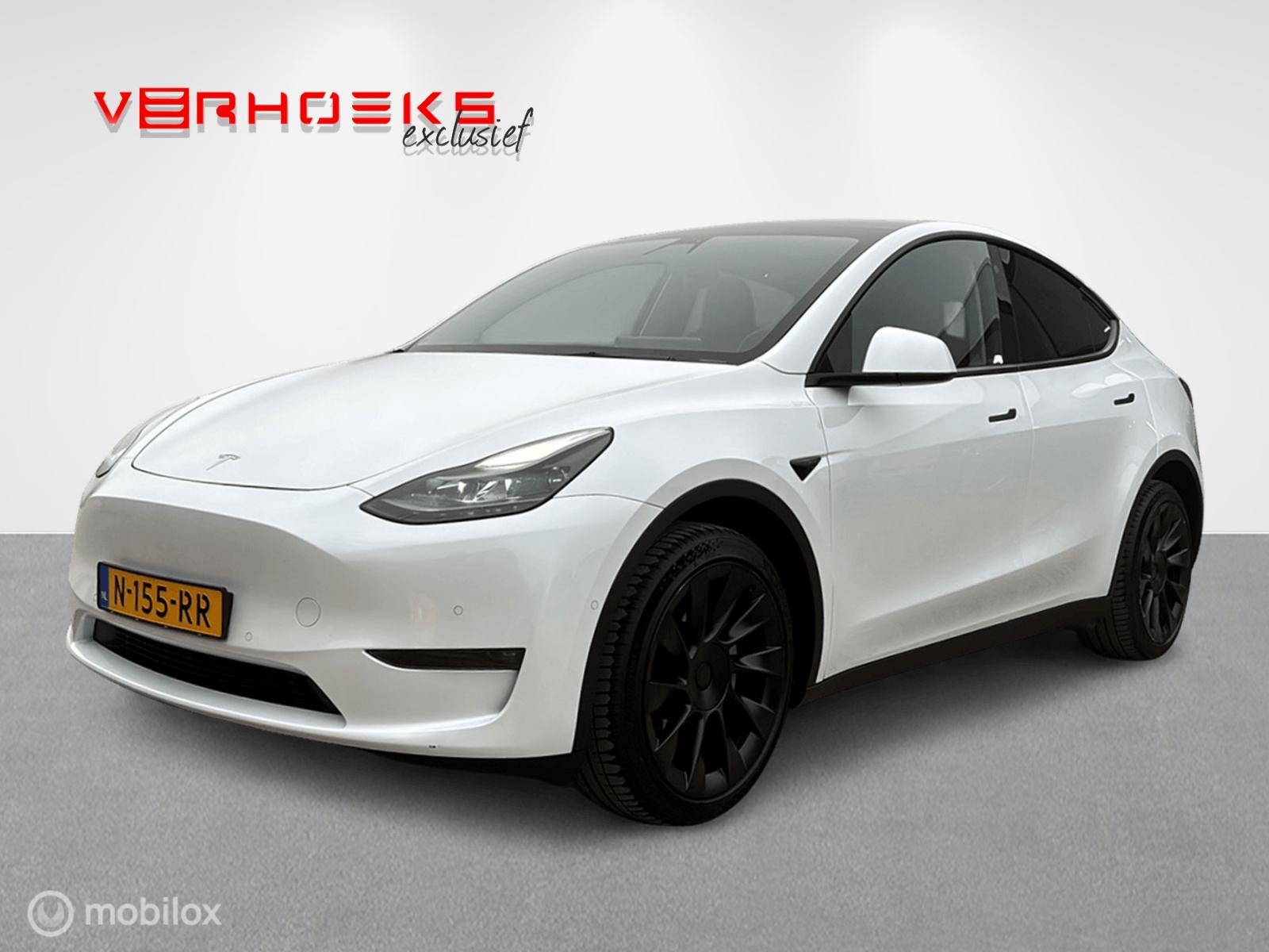 Tesla Model Y Long Range AWD / BTW / Enhanced Autopilot 2021 - voorkant