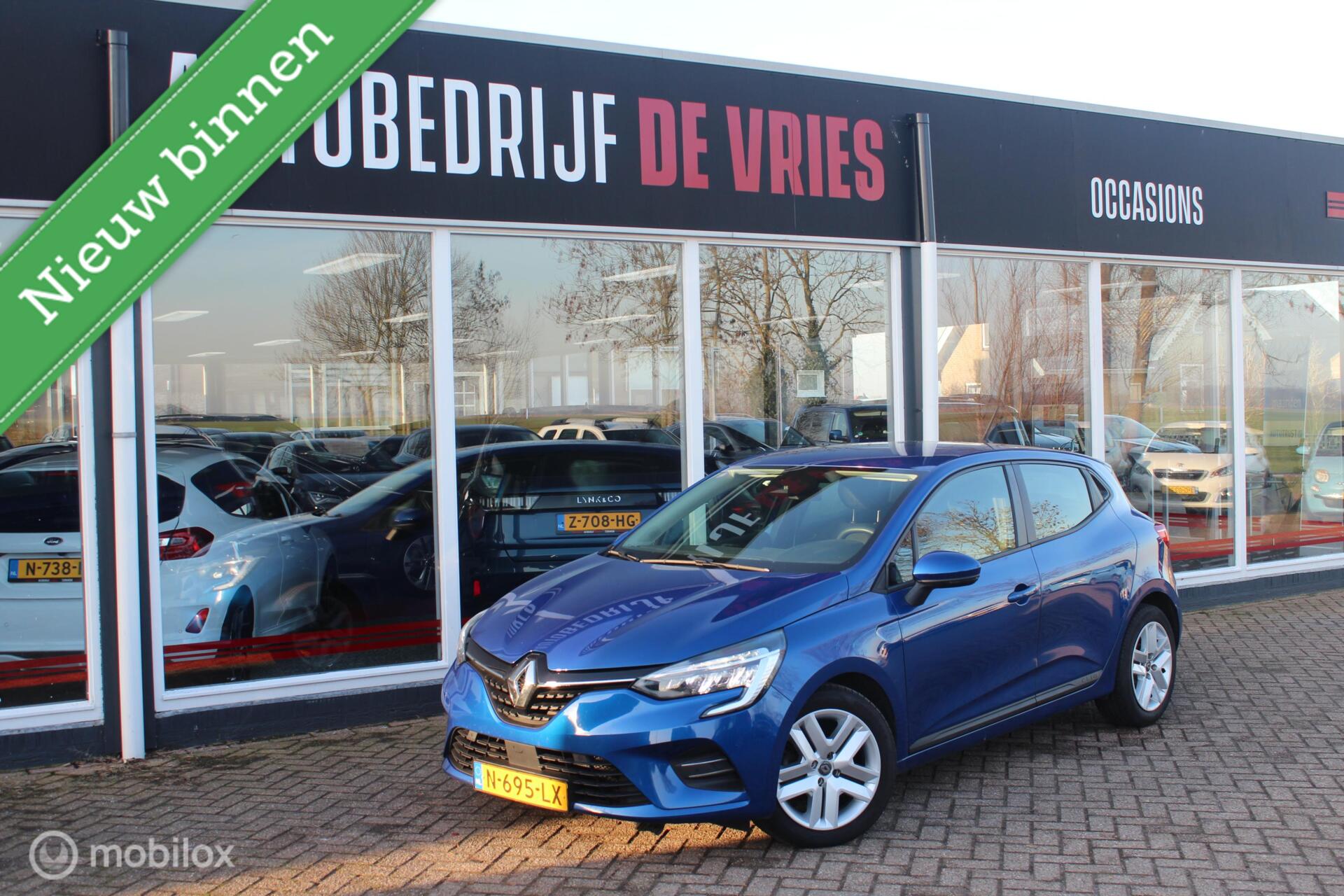 Renault Clio 1.0 TCe Business Zen Clima/Navi/Camera/Lane-Assist 2021 - voorkant