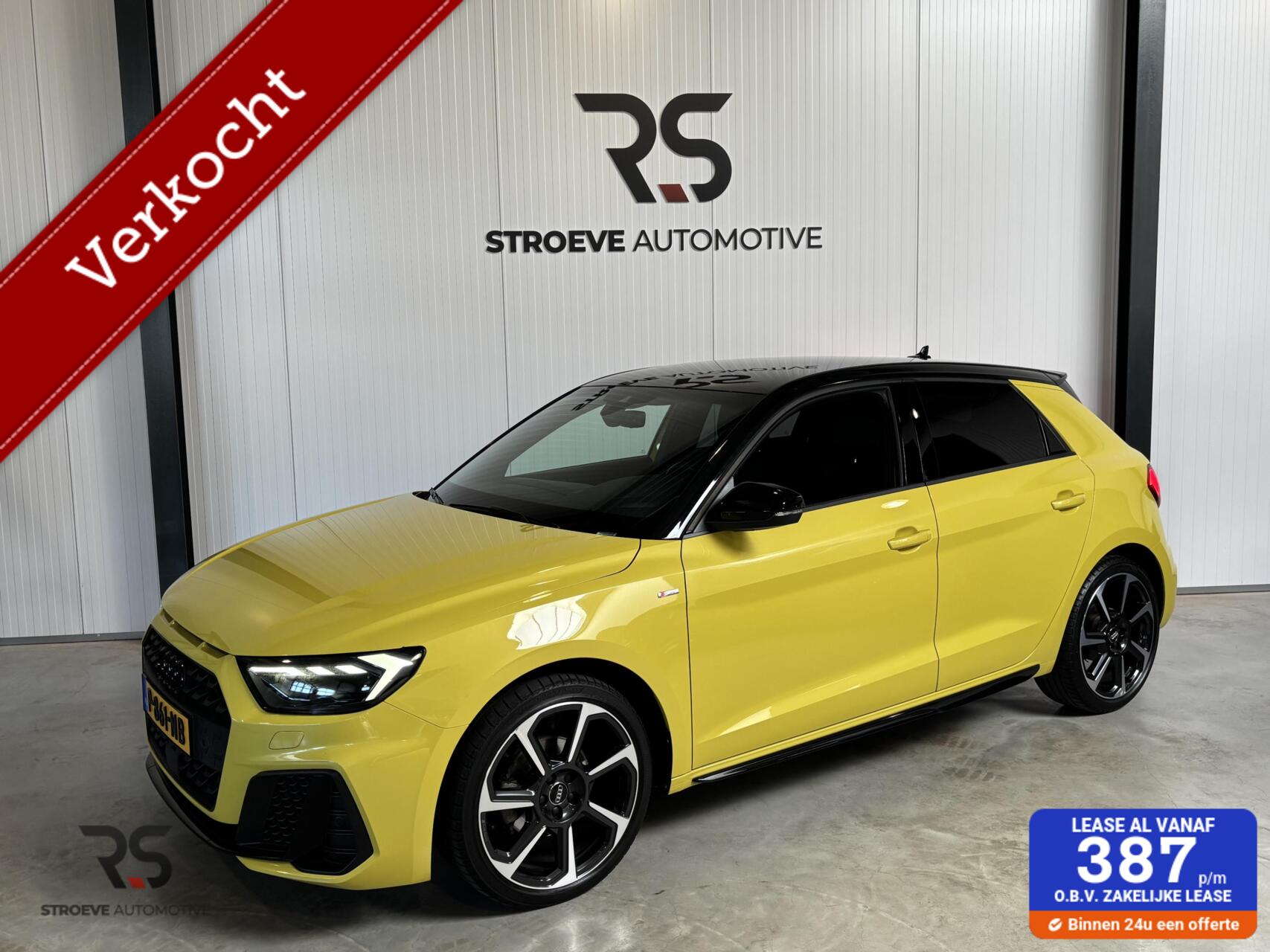 Audi A1 Sportback 30 TFSI S-Tronic S-Line Edition One | Navi | Matrix | Virtual Dash | PDC | CarPlay | Clima | DAB | Stoelverw. | 2019 - voorkant