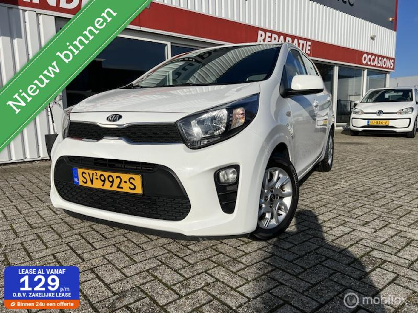 Kia Picanto 1.0 CVVT ComfortPlusLine Navigator 2018 - voorkant