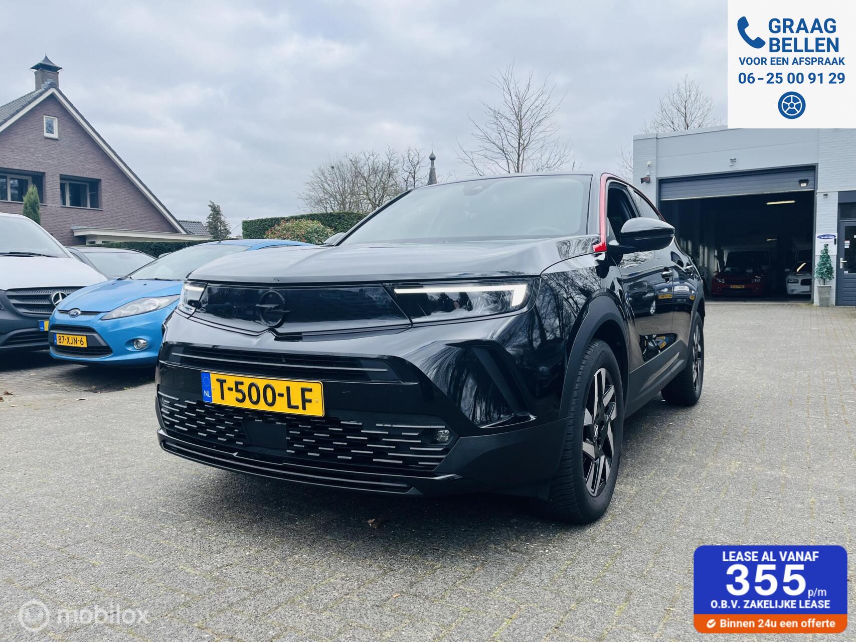 Opel Mokka 1.2 Turbo GS Line Automaat / Led / Apple carplay / 360 Camera  / 35.000 km 2022 - voorkant