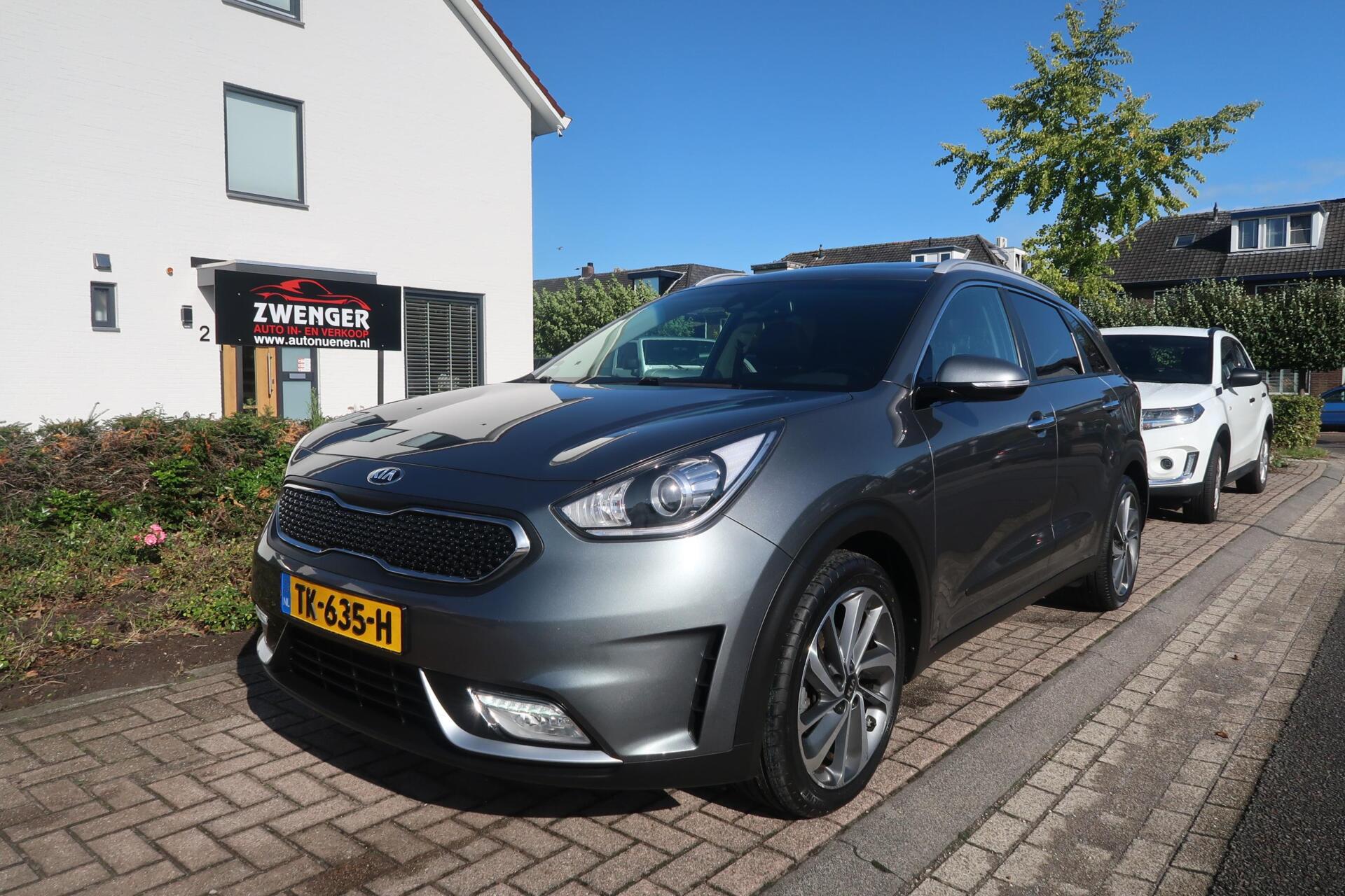 Kia Niro 1.6 GDi Hybrid SCHUIFDAK|CAMERA|STUURVERWARMING|NAVIGATIE|CARPLAY|AIRCO|ZEER MOOI 2018 - voorkant