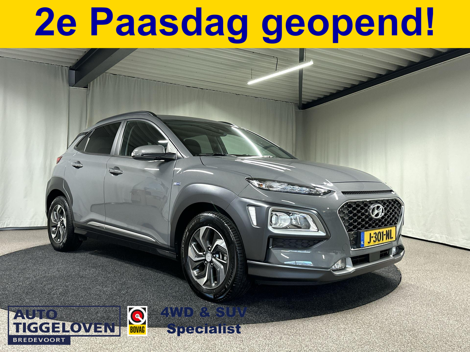 Hyundai Kona 1.6 GDI HEV Fashion 2020 - voorkant