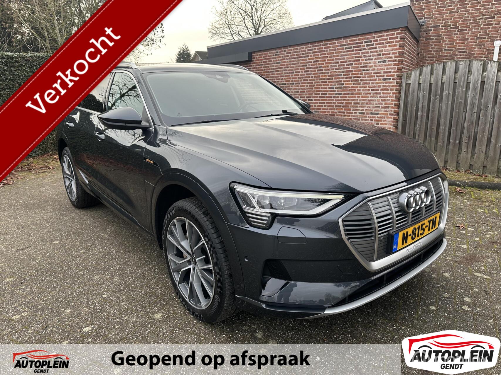 Audi E-tron 55 55 quattro Advanced 95kWh SOH 99% Accugarantie! 2021 - voorkant
