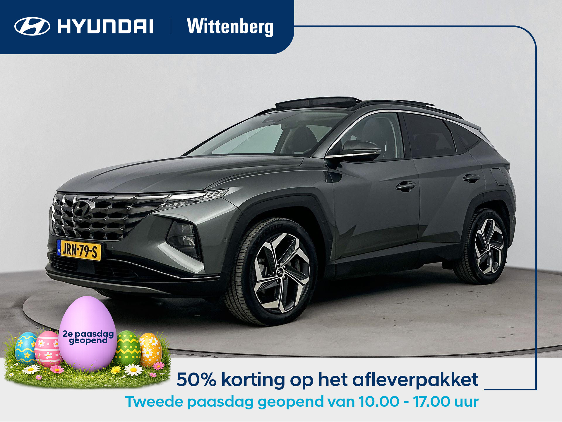 Hyundai Tucson 1.6 T-GDI PHEV Premium sky 4WD 2023 - voorkant