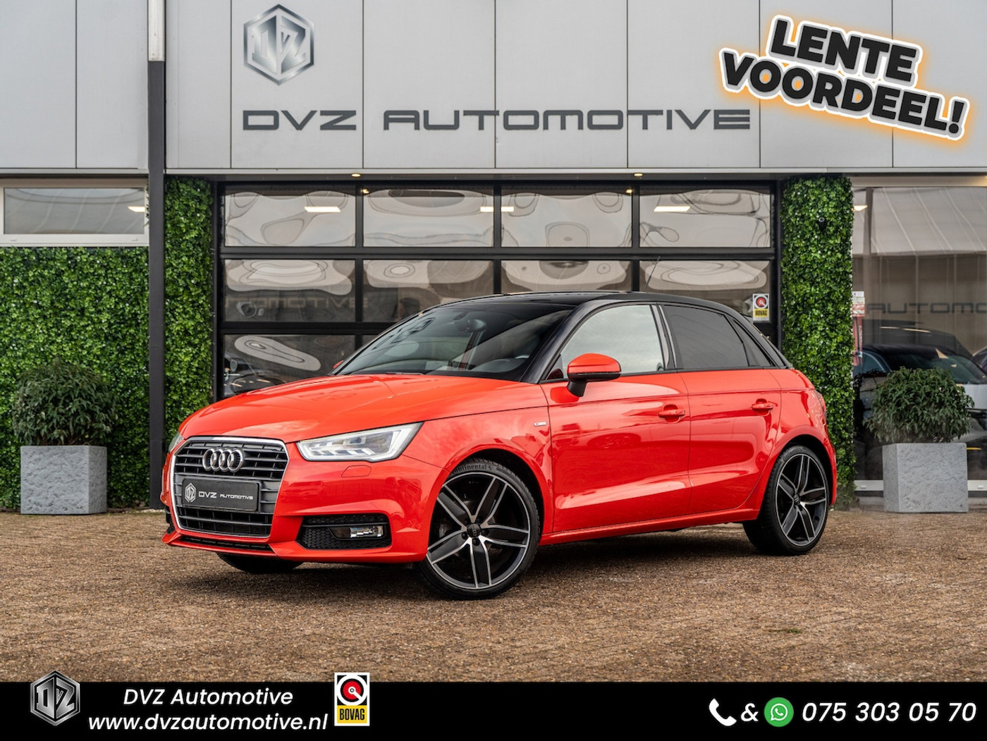 Audi A1 Sportback 1.0 TFSI Advance 2018 - voorkant