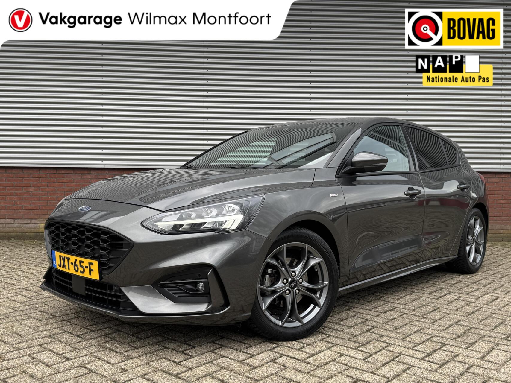 Ford Focus 1.5 EcoBoost ST Line Business|Stoel-stuur verwarming|Cruise|Carplay|Automaat|Led|Carplay| 2020 - voorkant