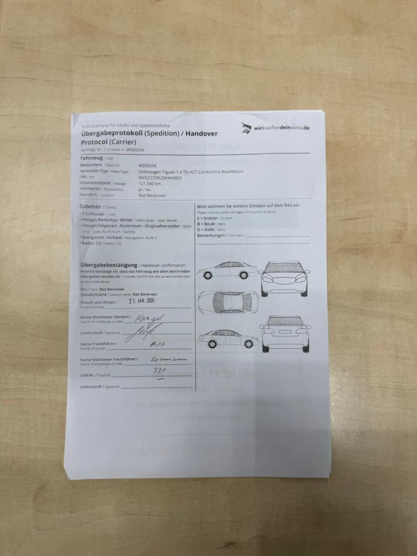 Foto van Volkswagen Tiguan
