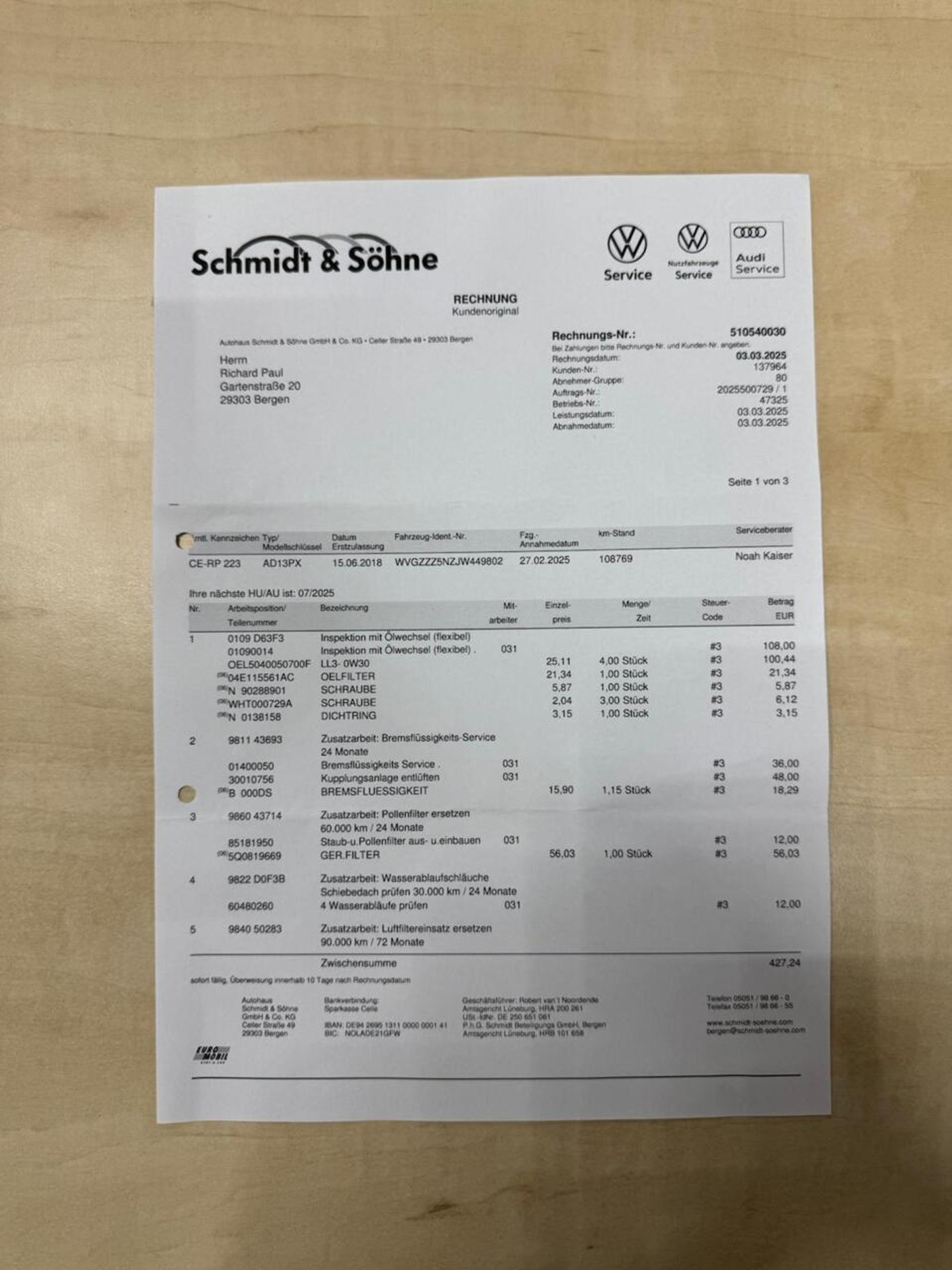 Foto van Volkswagen Tiguan