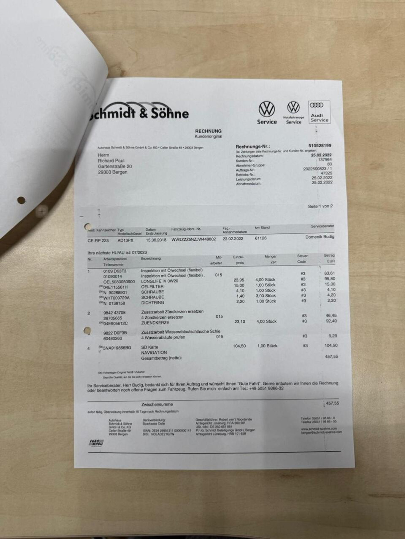 Foto van Volkswagen Tiguan