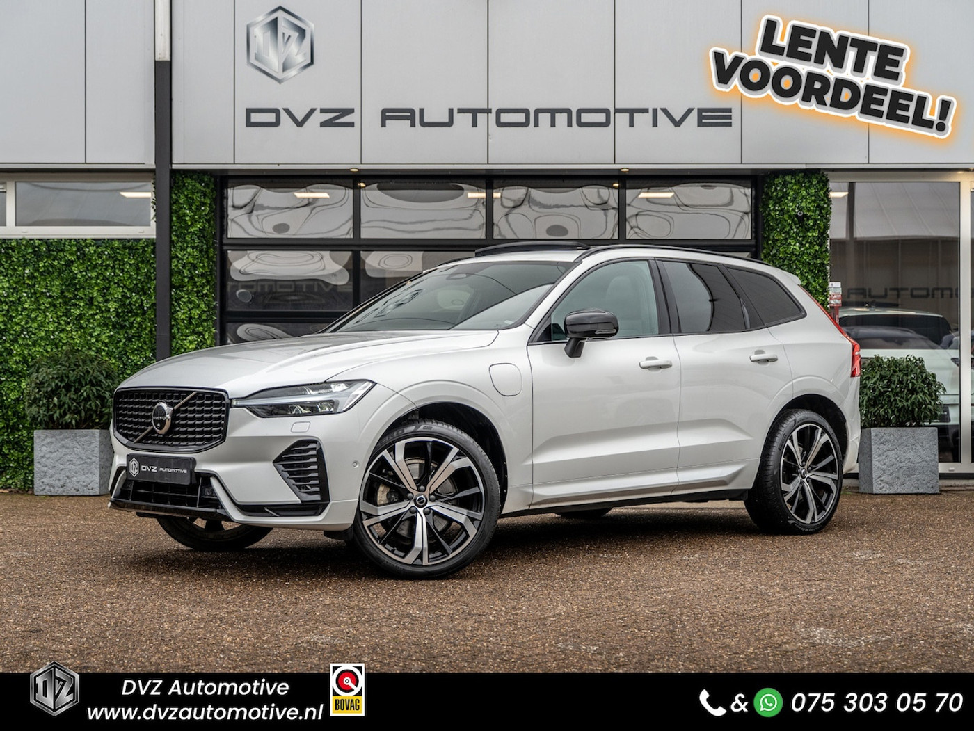 Volvo Xc60 2.0 T6 Plug-in hybrid AWD Plus Bright 2022 - voorkant
