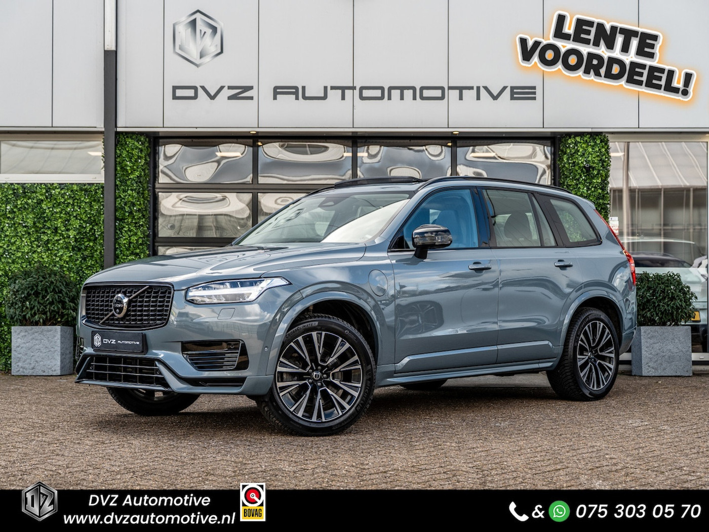 Volvo Xc90 2.0 T8 Recharge AWD Plus Bright 2023 - voorkant