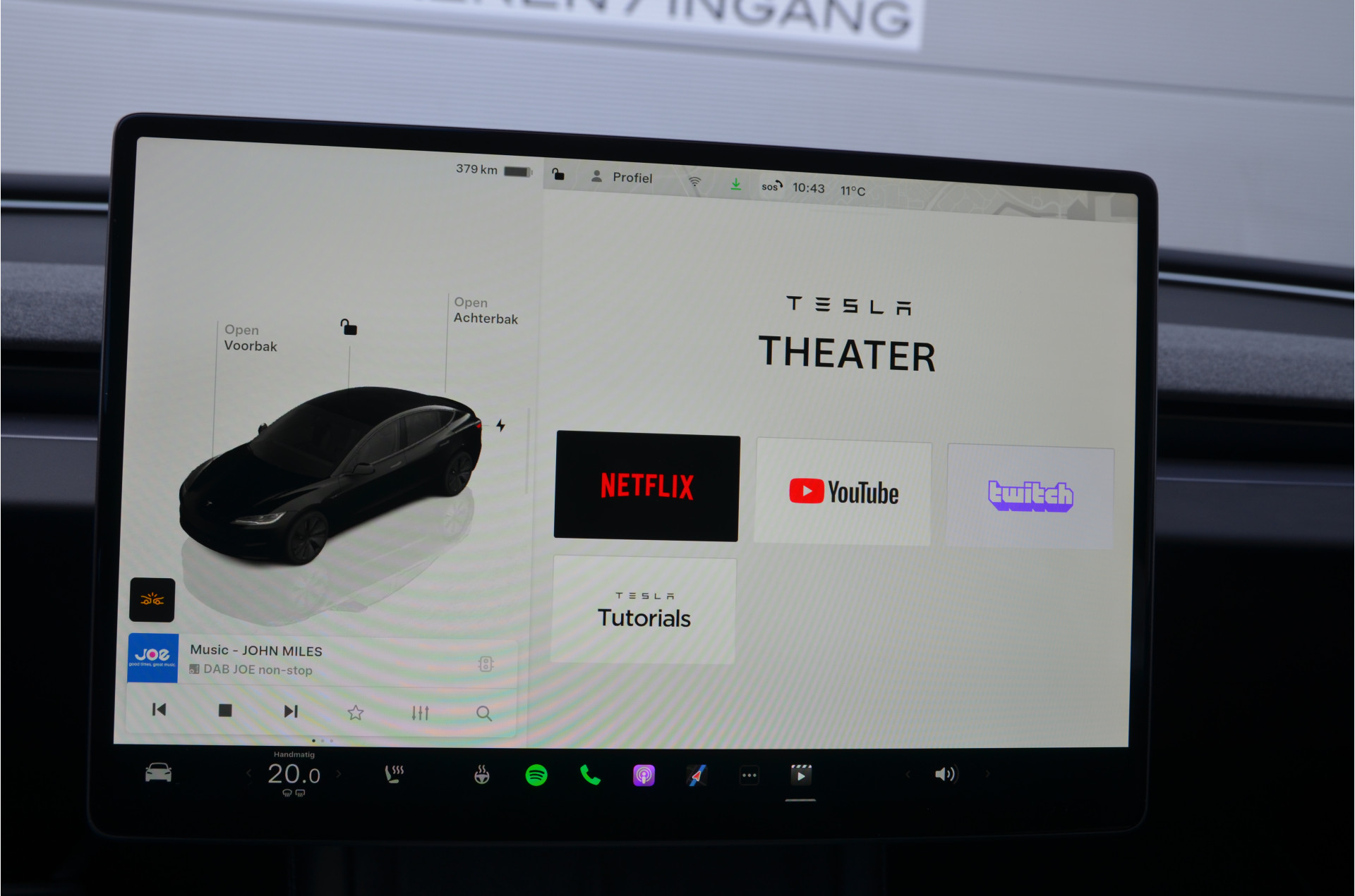 Foto van Tesla Model 3