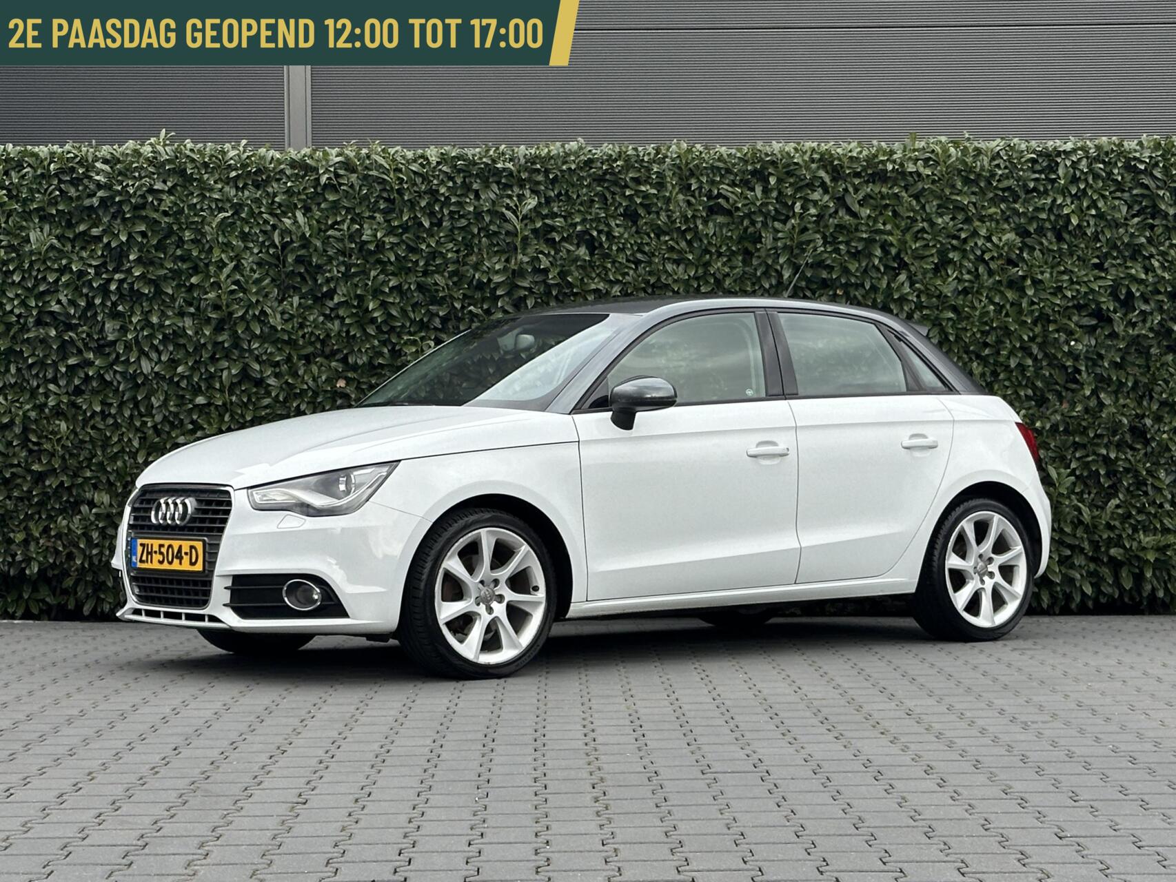 Audi A1 Sportback 1.4 TFSI Pro Line S, S-LINE, NAVI, KEYLESS, HALF LEDER, CRUISE CONTROL, CLIMATE CONTROL, PDC, LICHTMETAAL17" 2012 - voorkant
