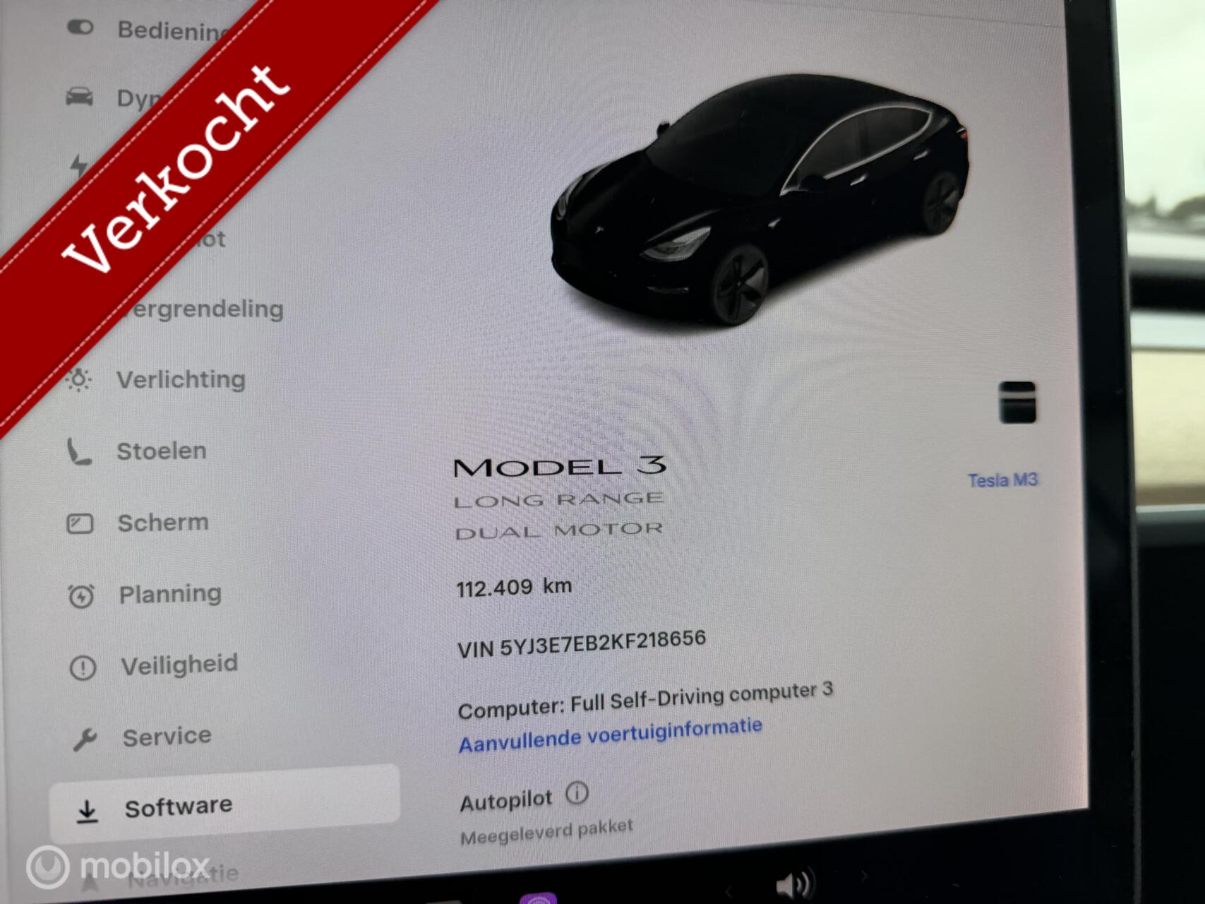 Foto van Tesla Model 3