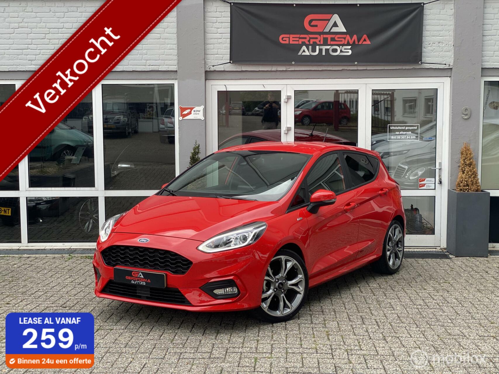 Ford Fiesta 1.0 EcoBoost ST-Line 2019 - voorkant