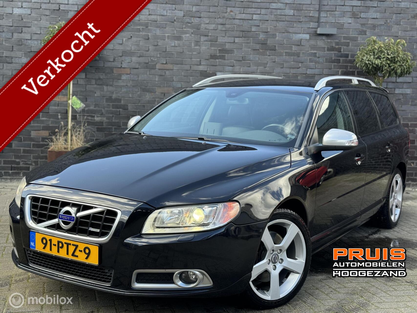 Volvo V70 2.0T R-Edition -AUTOMAAT- Apk (06-03-2025) *INRUIL MO 2011 - voorkant
