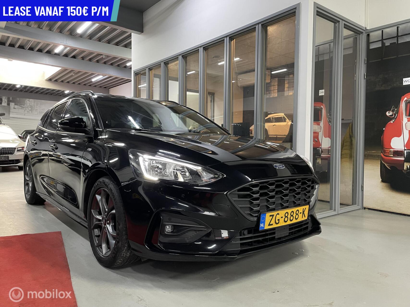 Ford Focus 1.0 EcoBoost ST Line BusinessPDC CARPLAY AIRCO VELGEN BLEUTOOTH CRUISE 2019 - voorkant