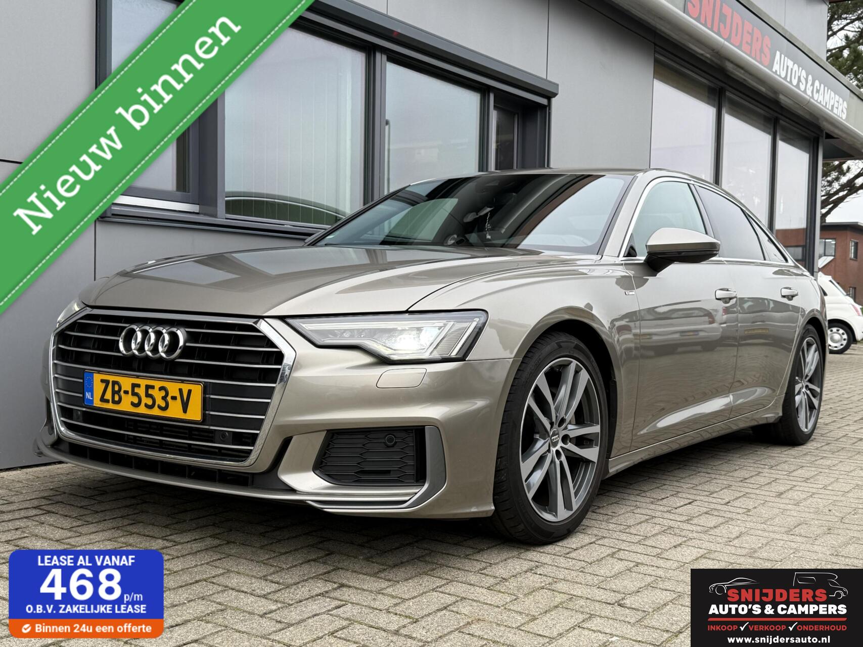 Audi A6 Limousine 45 TFSI Sport 3x S-Line 2019 - voorkant