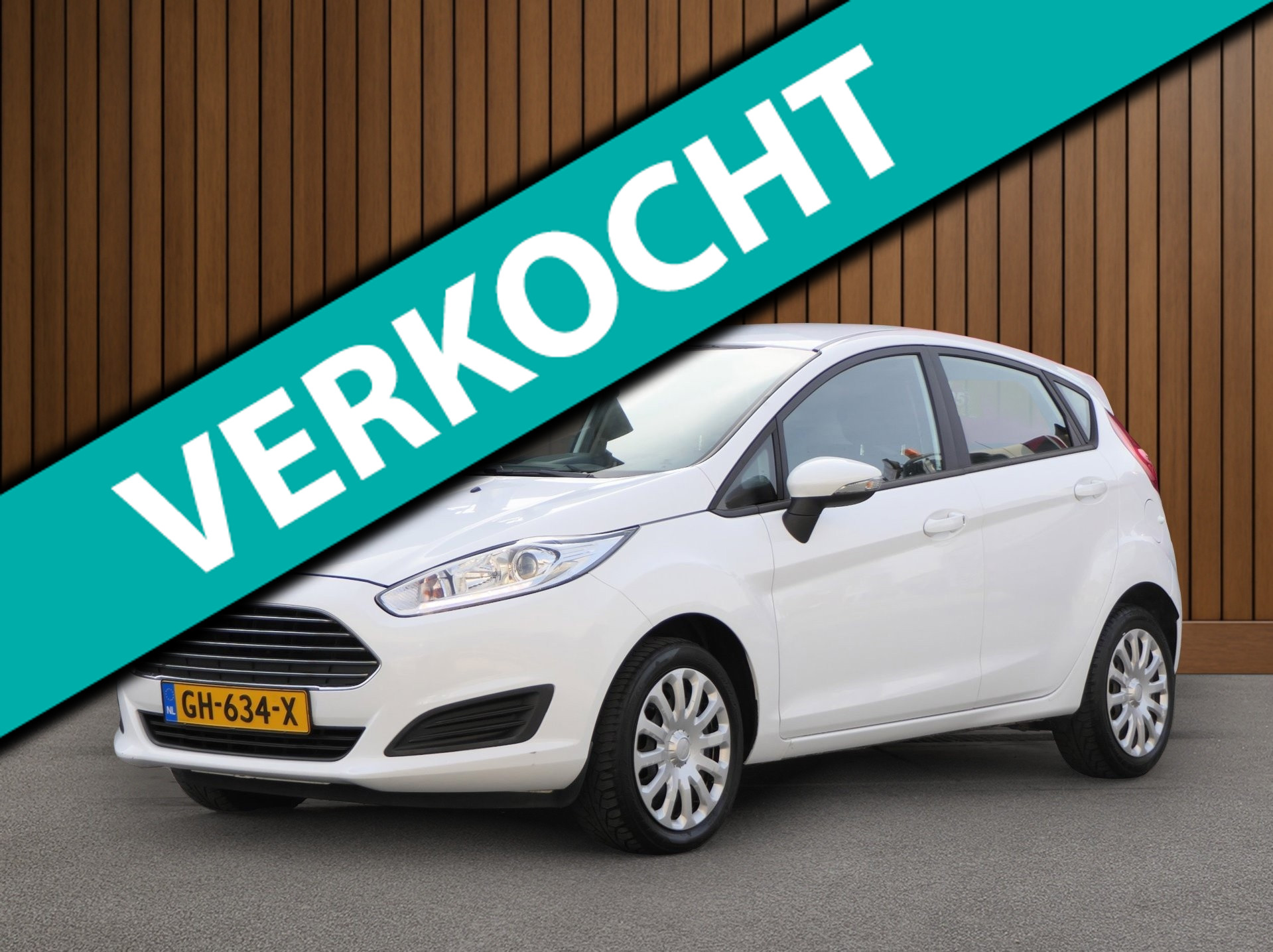 Ford Fiesta 1.0 Style 5-Deurs | Distributieriem vervangen | 1e Eigenaar | Bluetooth | Dealer onderhouden 2015 - voorkant