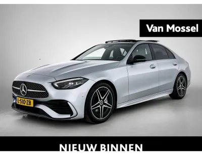 Mercedes-Benz C-klasse 180 AMG Line 2021 - voorkant