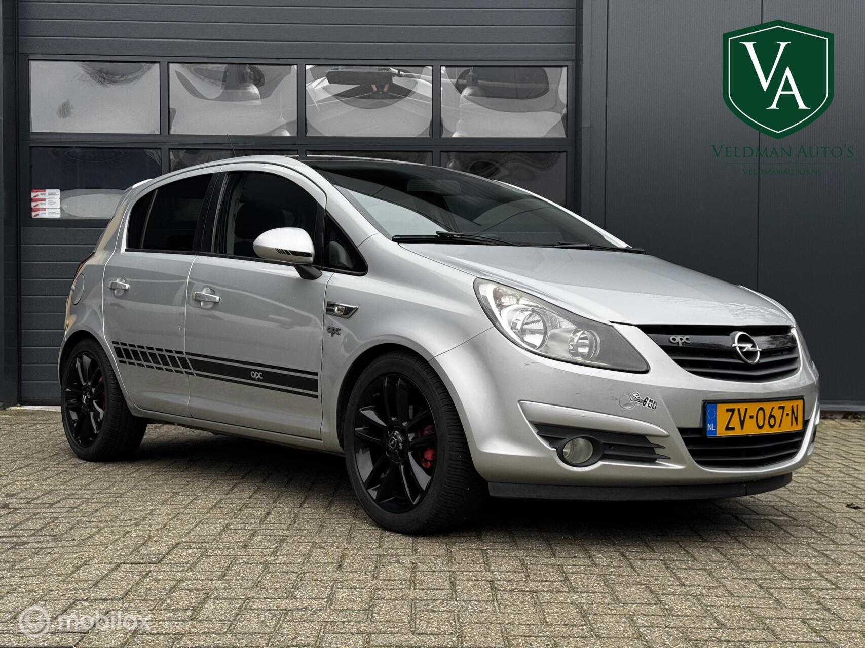 Opel Corsa 1.2-16V Sport | Opc look | airco | 2009 - voorkant