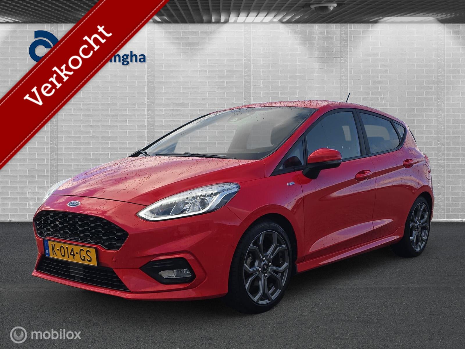 Ford Fiesta 1.0 EcoBoost Hybrid ST-Line X 125pk! 2020 - voorkant