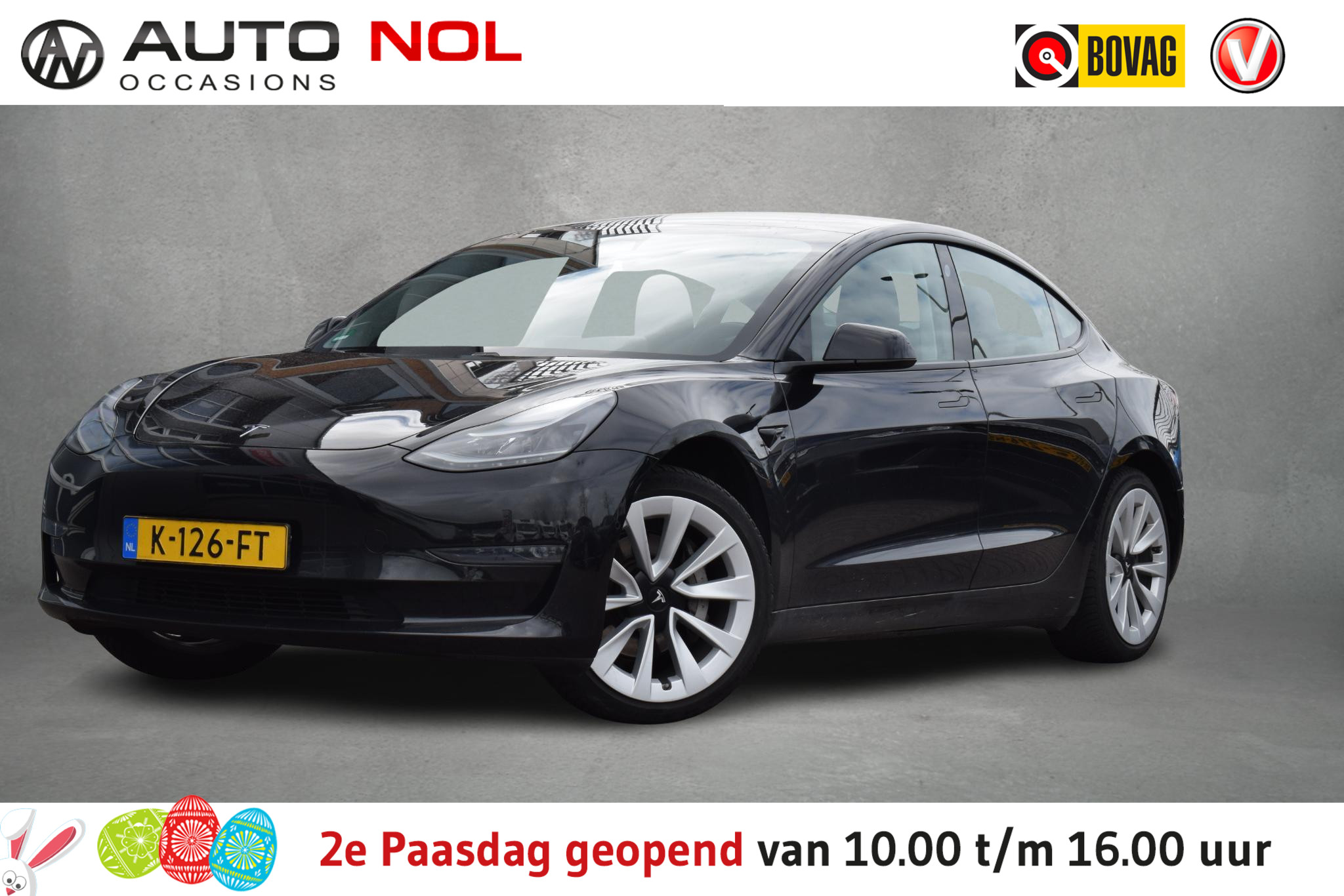 Tesla Model 3 Long Range AWD 75 kWh 2020 - voorkant