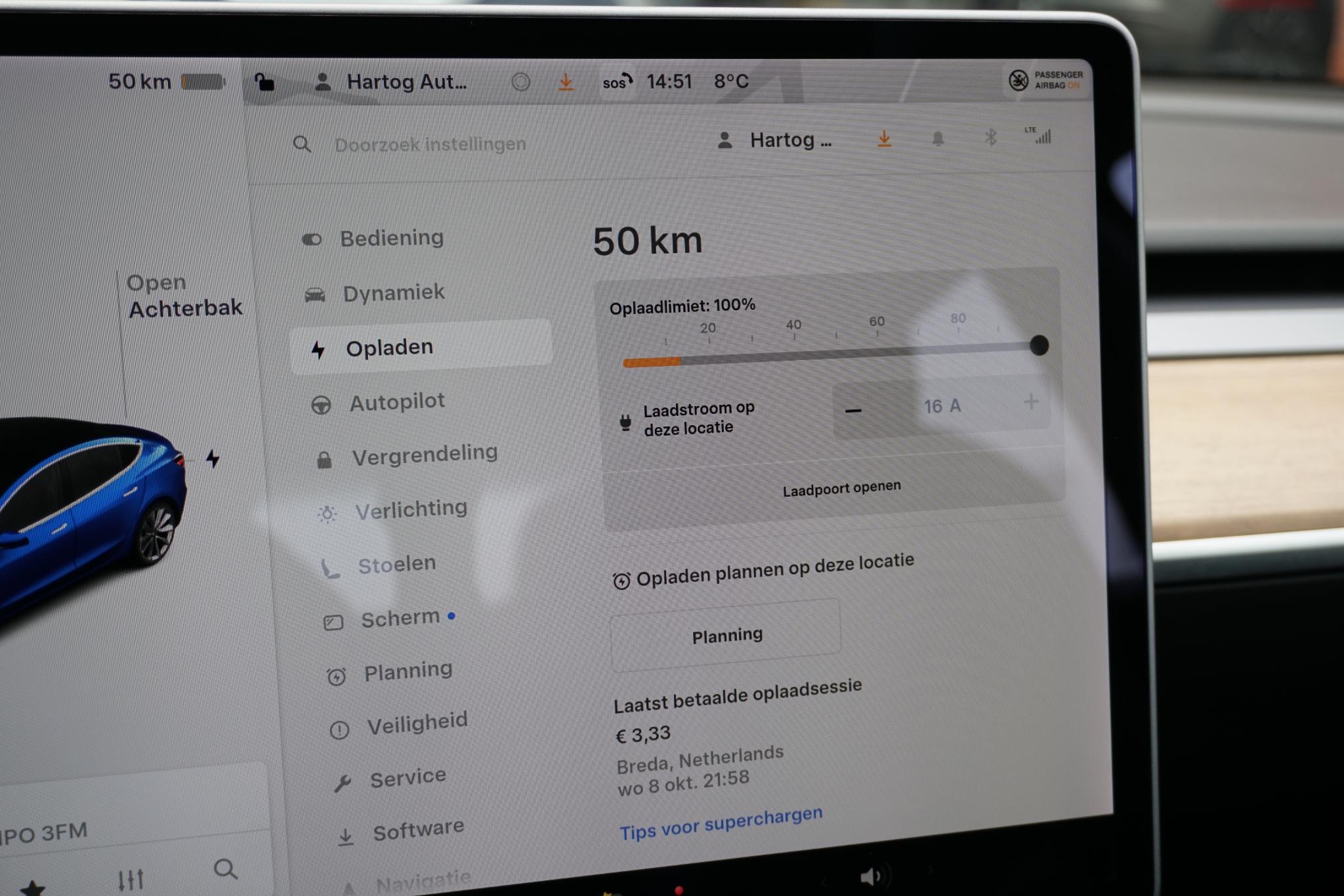 Foto van Tesla Model 3