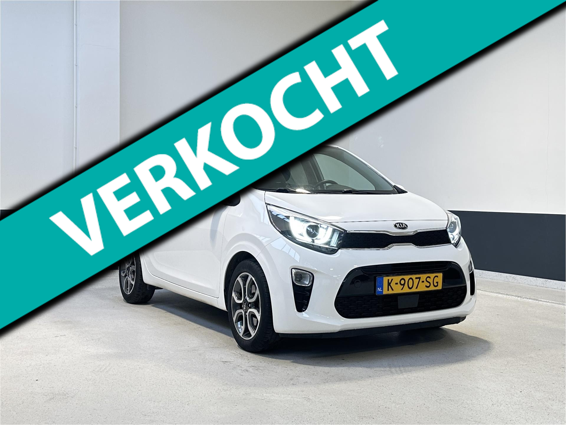 Kia Picanto 1.0 DPi DynamicPlusLine | Apple Carplay/Android auto | Climate control | Camera | NL | 1 Eig | 2021 - voorkant