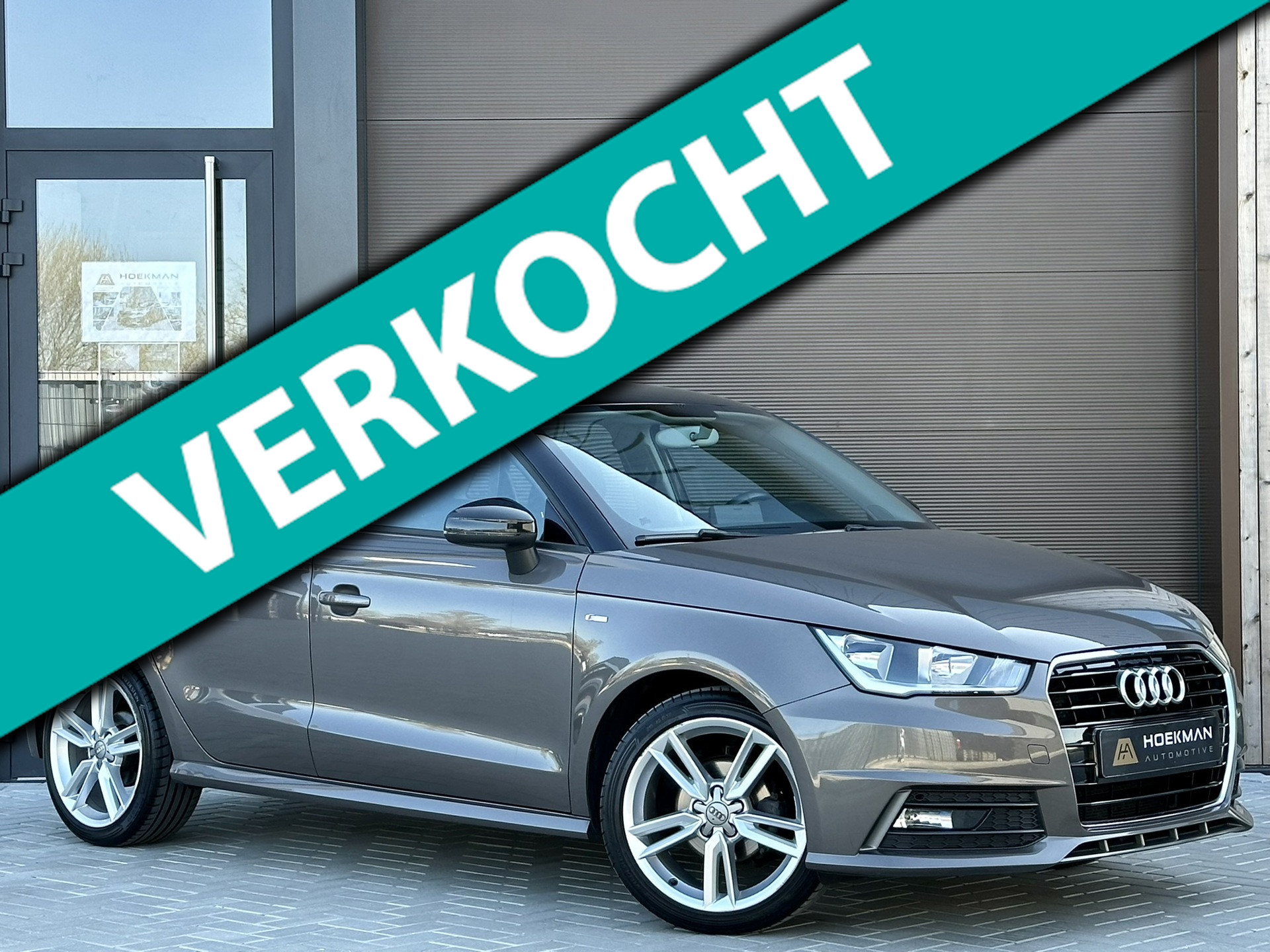 Audi A1 Sportback 1.0 TFSI Adrenalin S-Line 5-deurs |Two-tone lak, LED, Airco, Cruise Control, Navigatie, Bluetooth, Radio/CD, 17" 2016 - voorkant