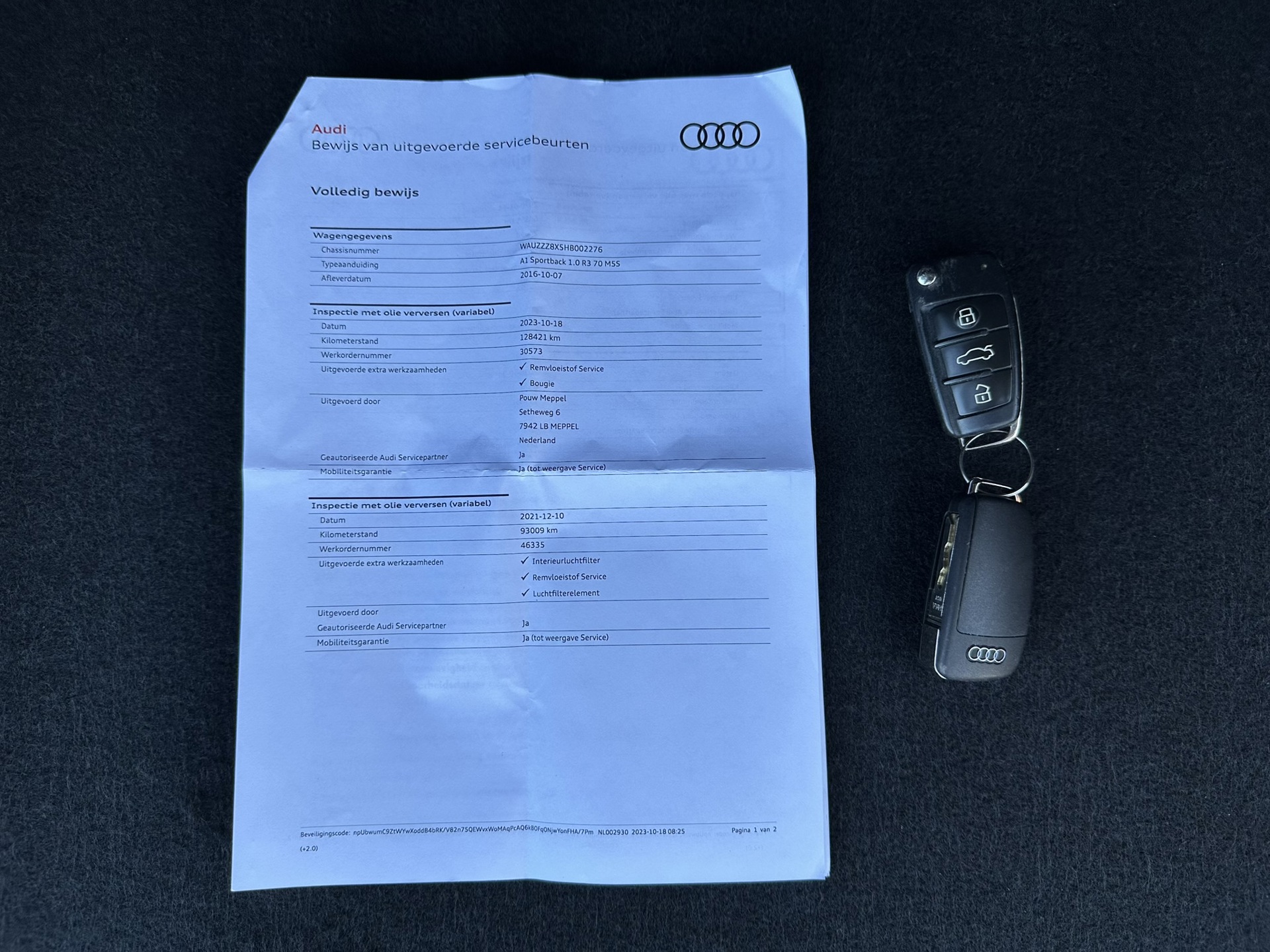 Foto van Audi A1 Sportback